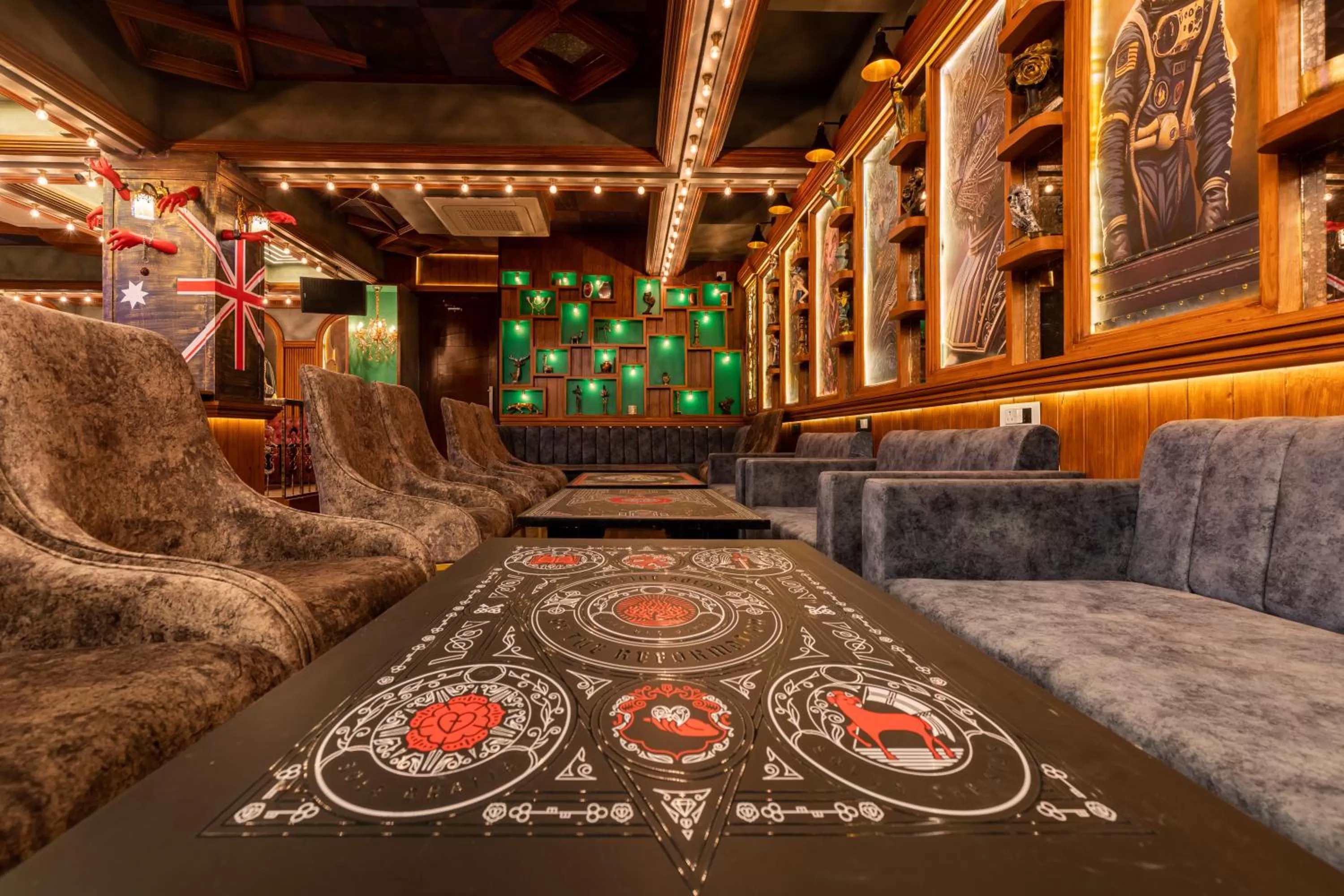 Lounge or bar in The Grand Shaurya