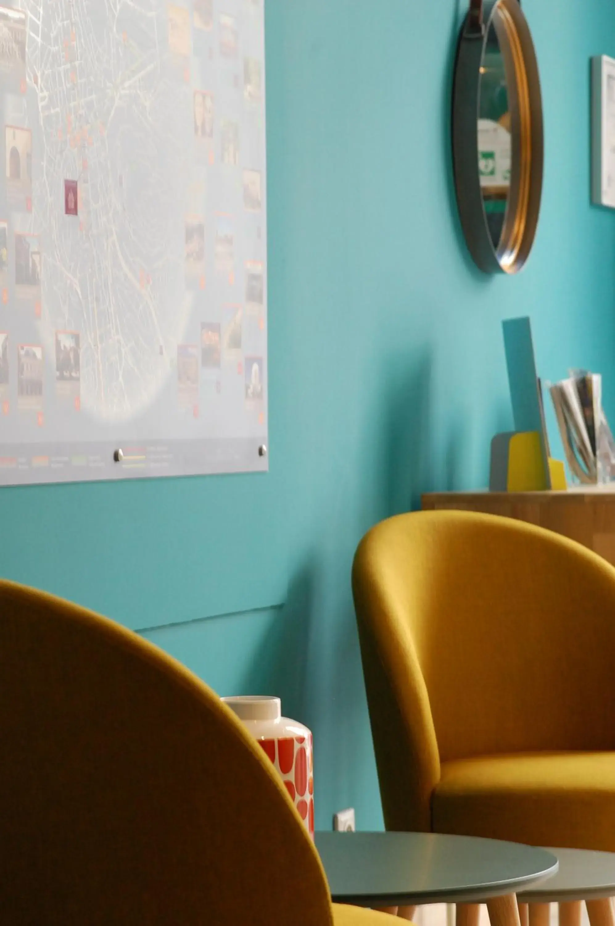 Lobby or reception, Seating Area in City Lofthotel Saint-Etienne