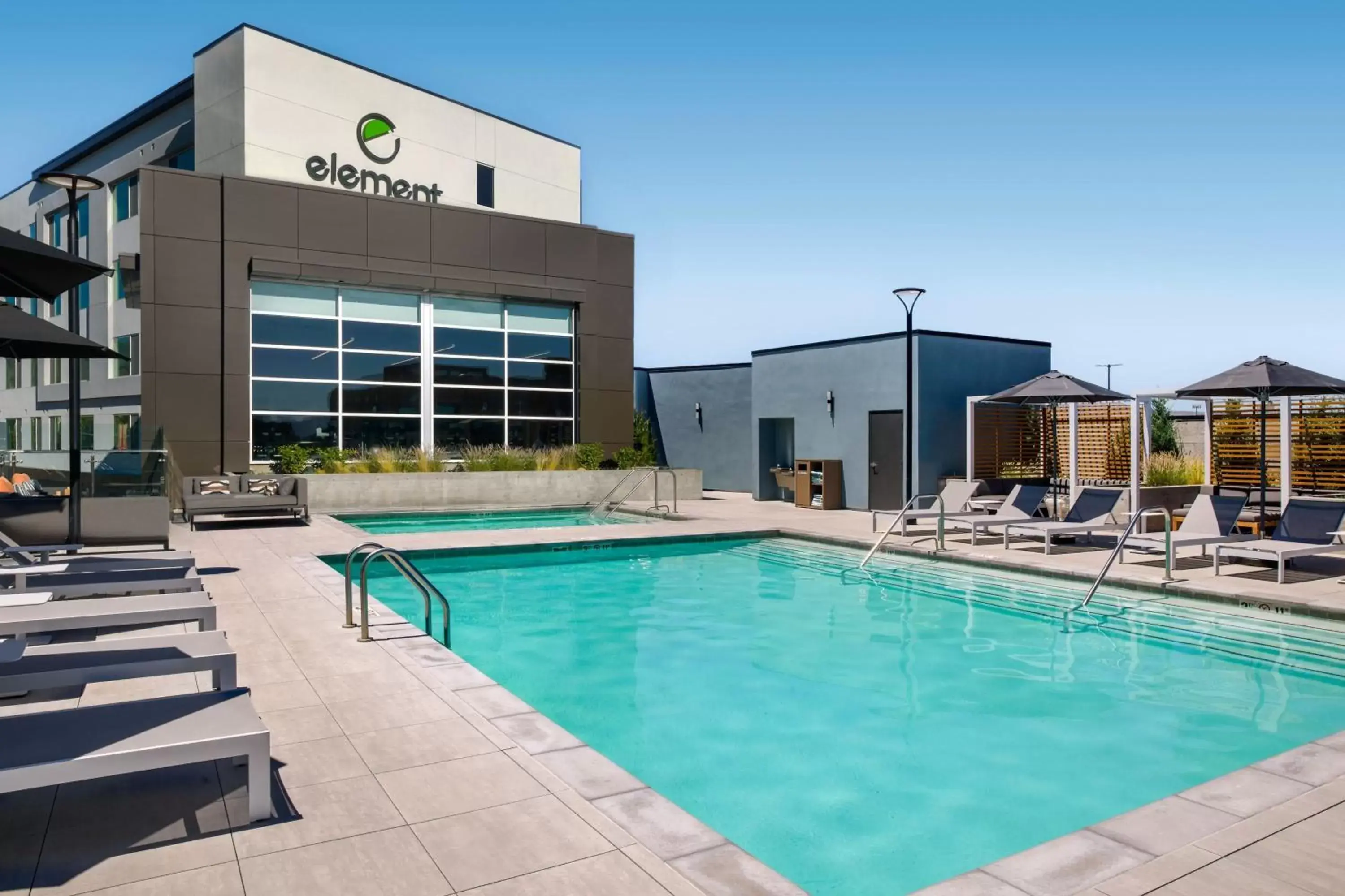 Swimming pool, Property Building in Element Reno Experience District