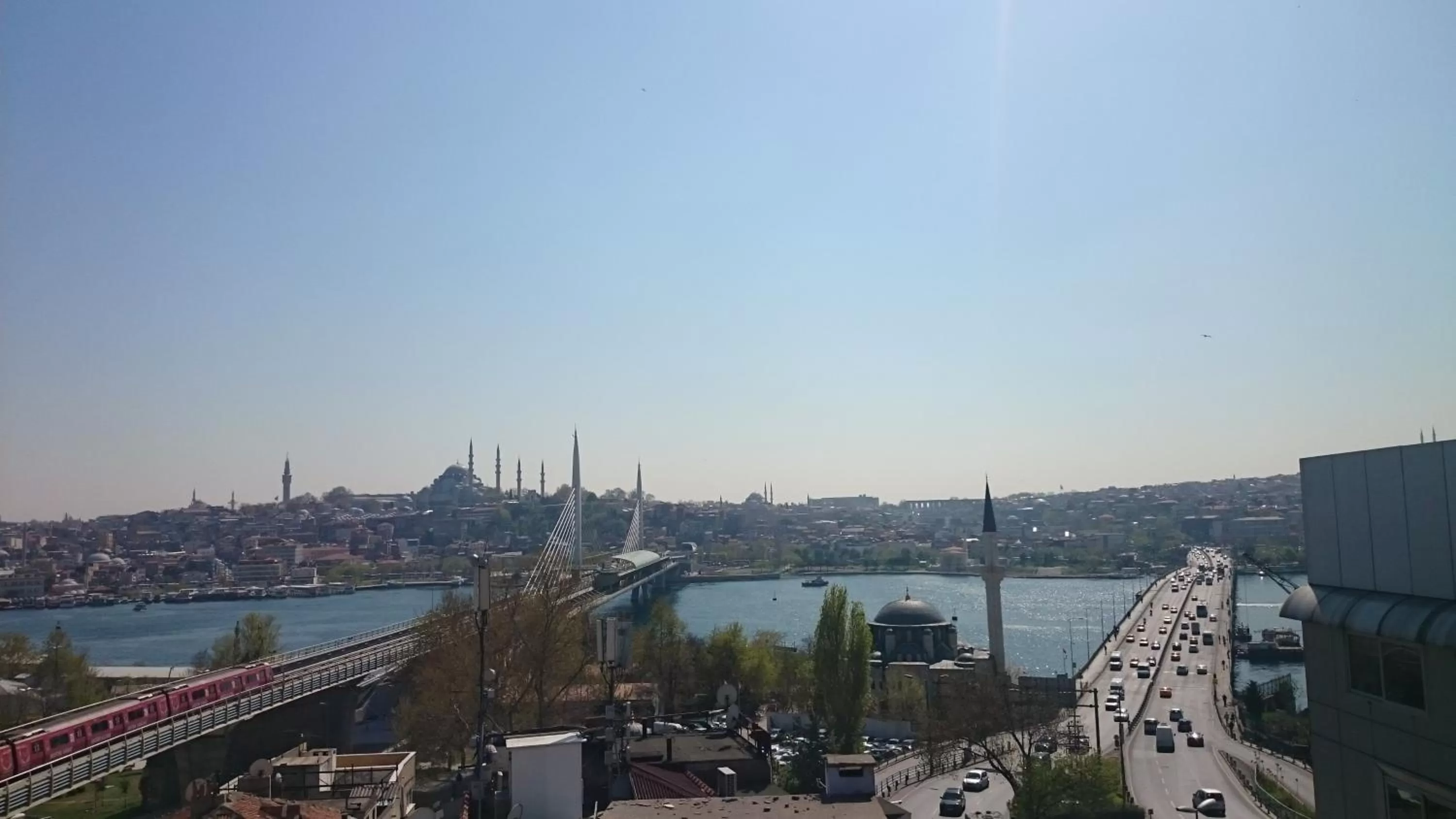 Sea view in Perla Galata Hotel
