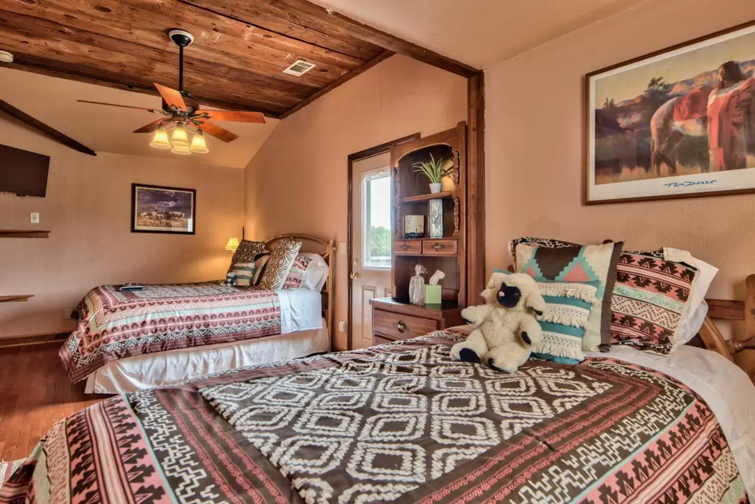 Bed in Southern Cross Guest Ranch