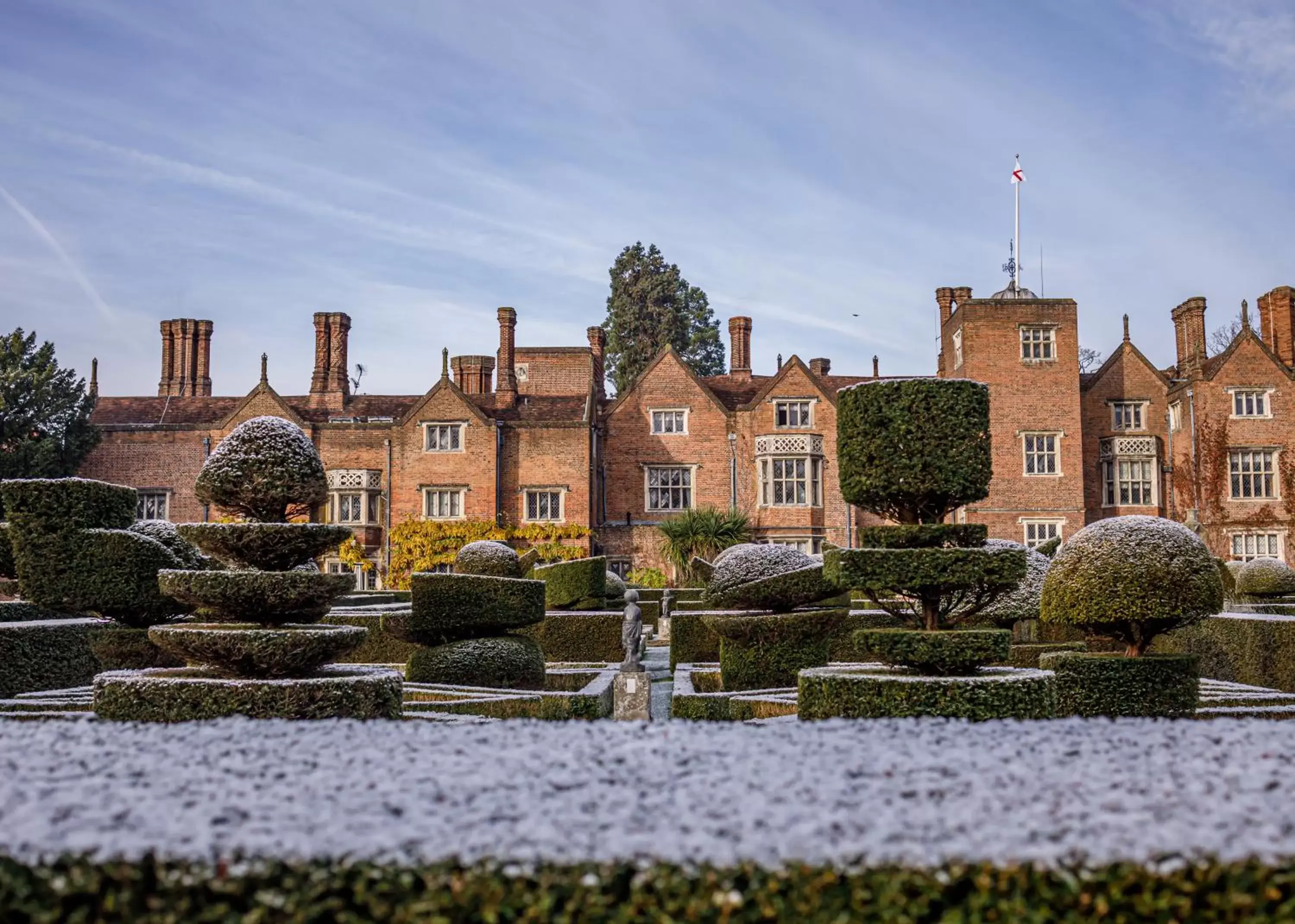 Facade/entrance in Great Fosters - Near Windsor