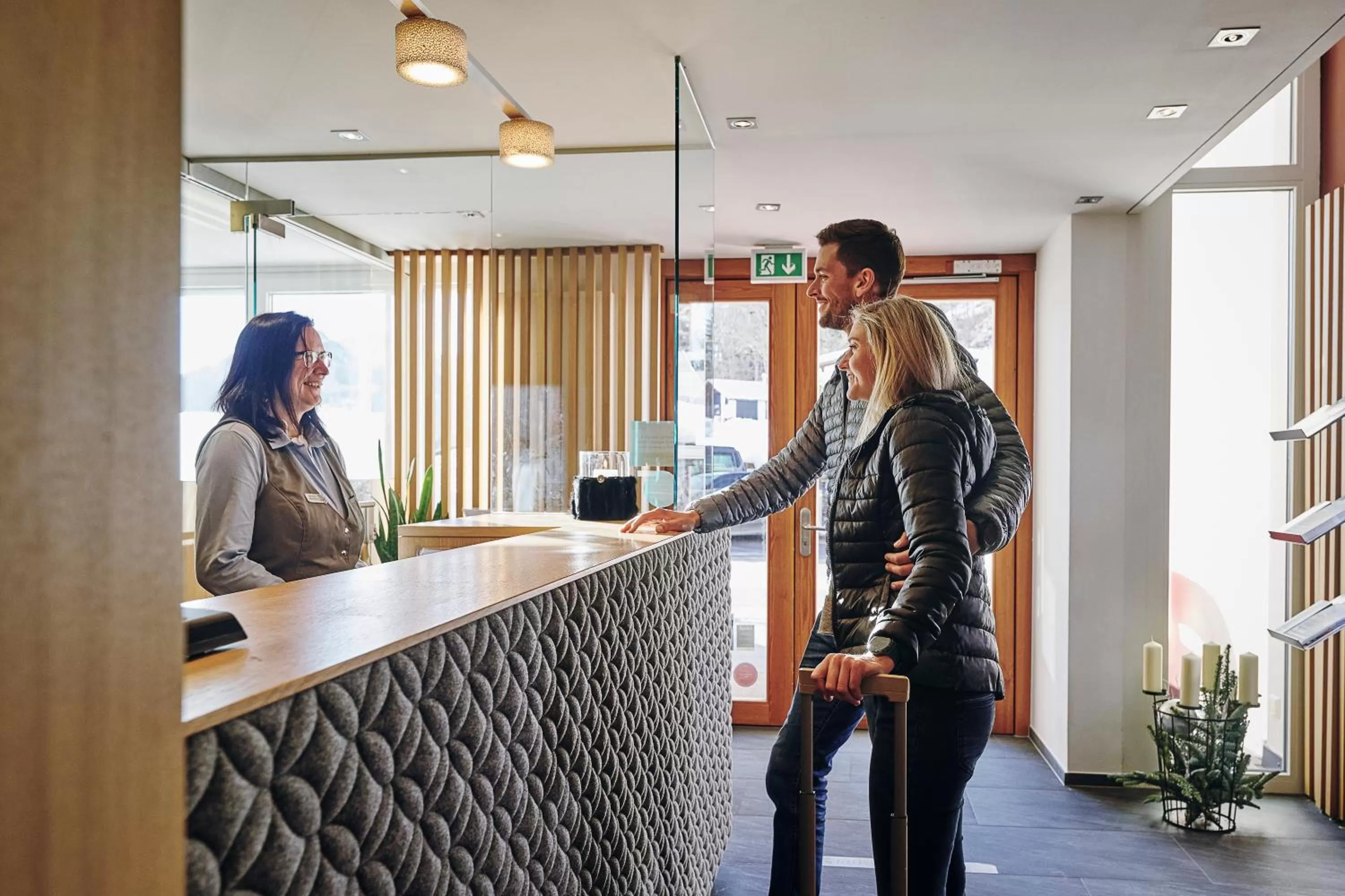 Lobby or reception in Genuss- & Aktivhotel Sonnenburg