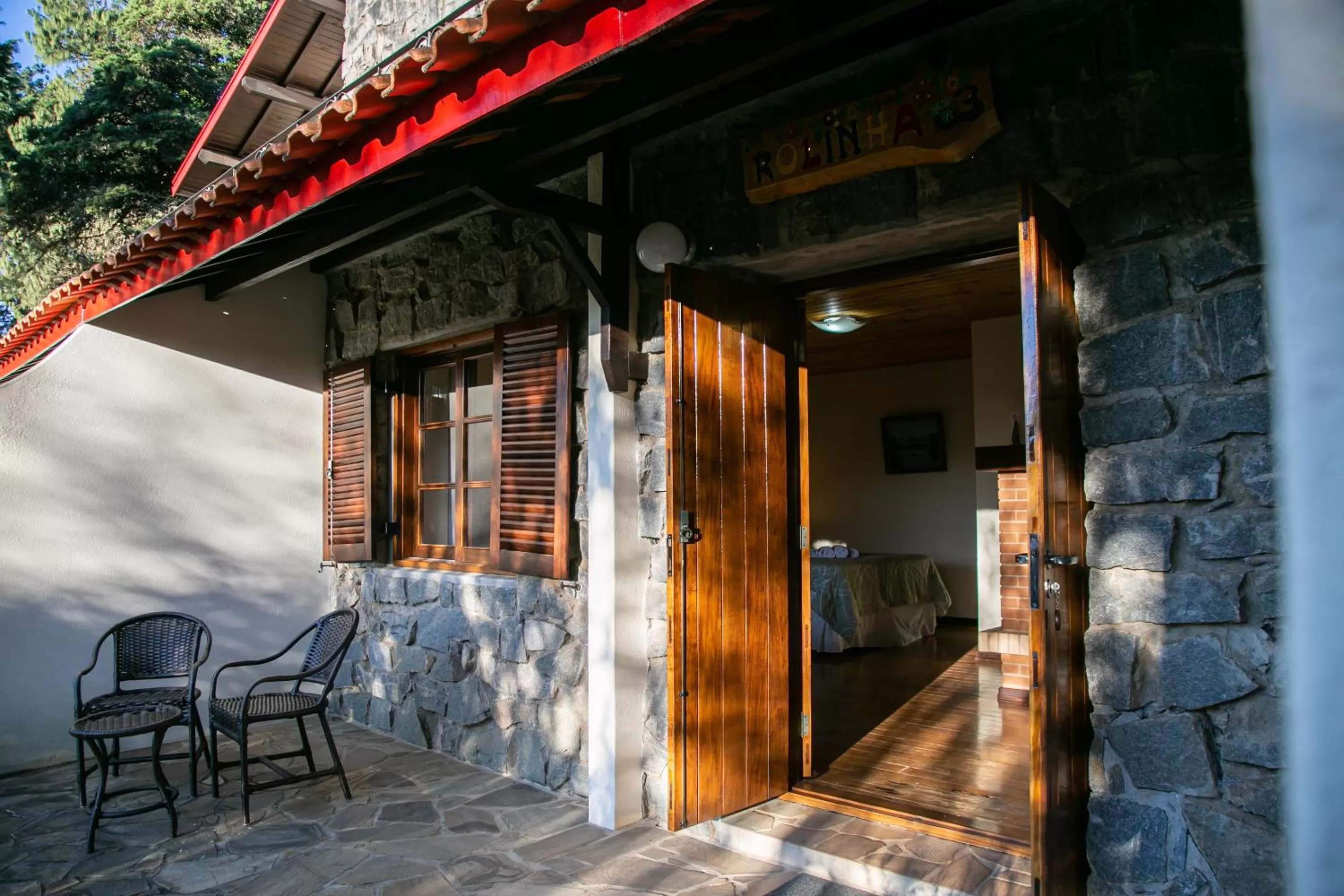 Facade/entrance in Pousada Aguia da Montanha