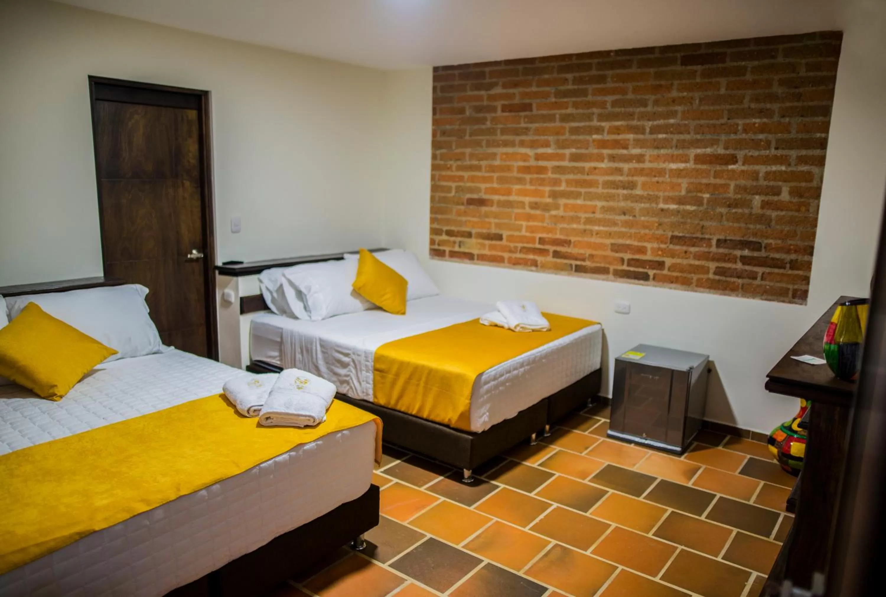 Bed in La Victoria Hotel Campestre