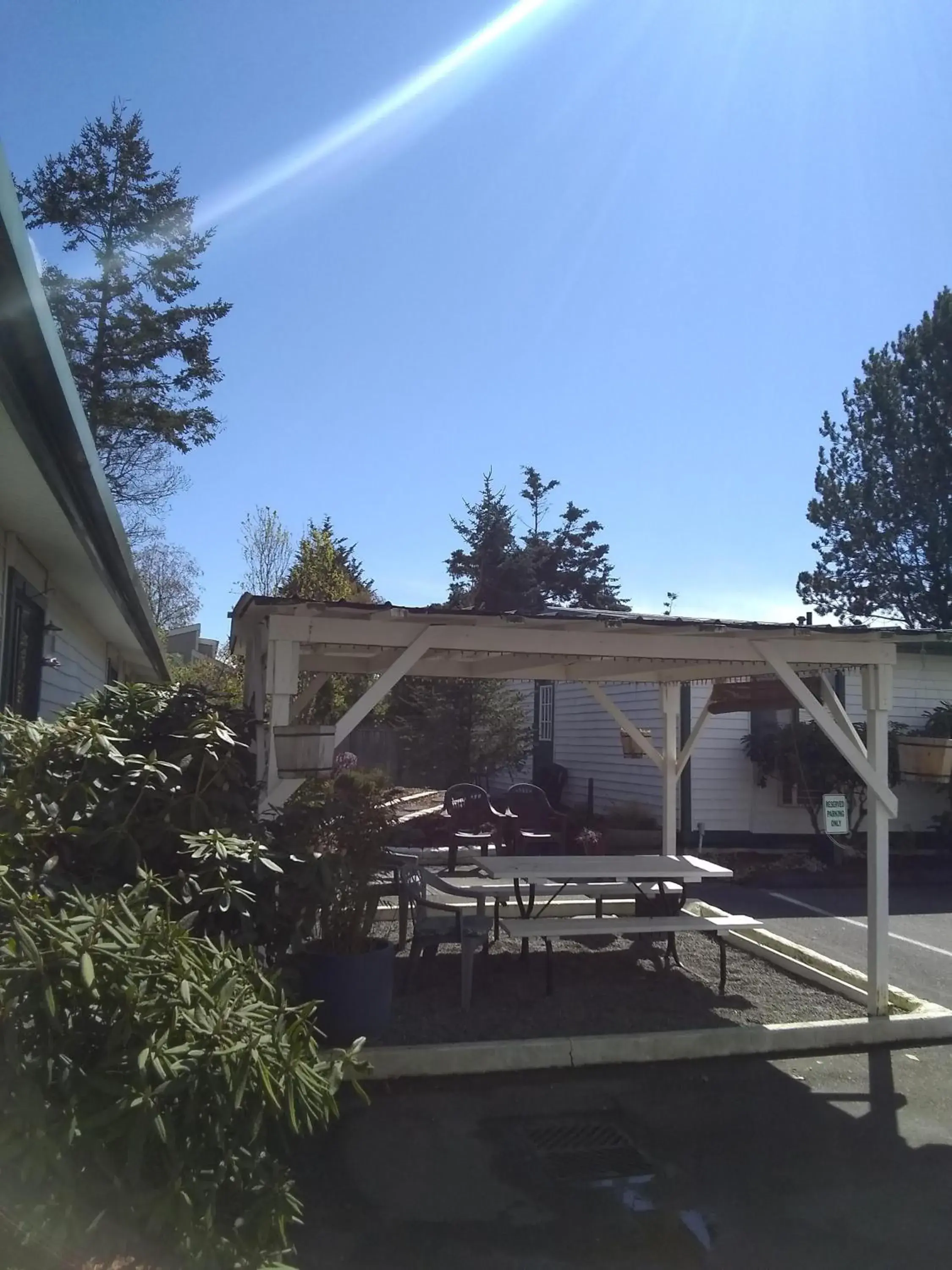 Patio in The Orca Inn