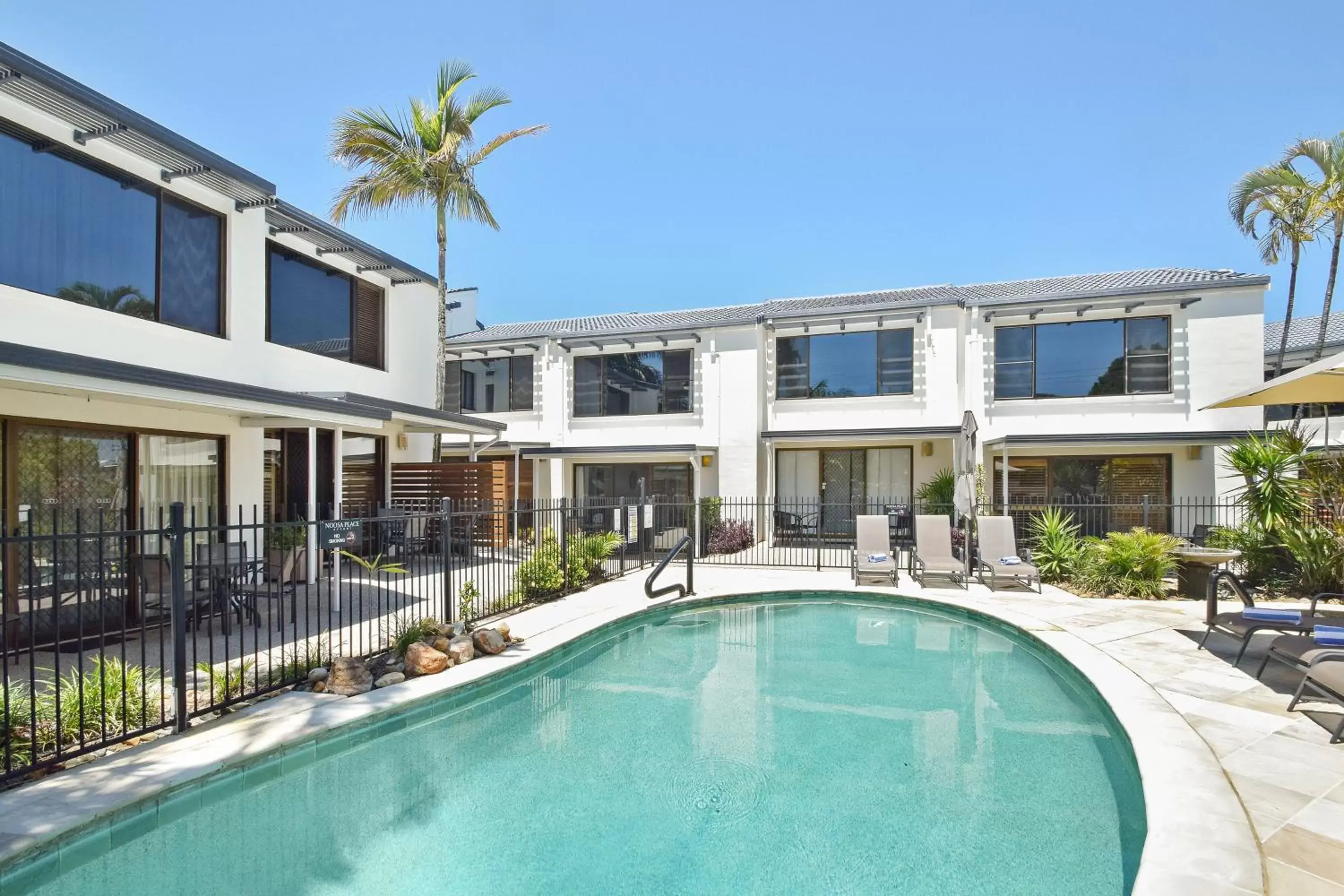 Swimming pool, Property Building in Noosa Place Resort