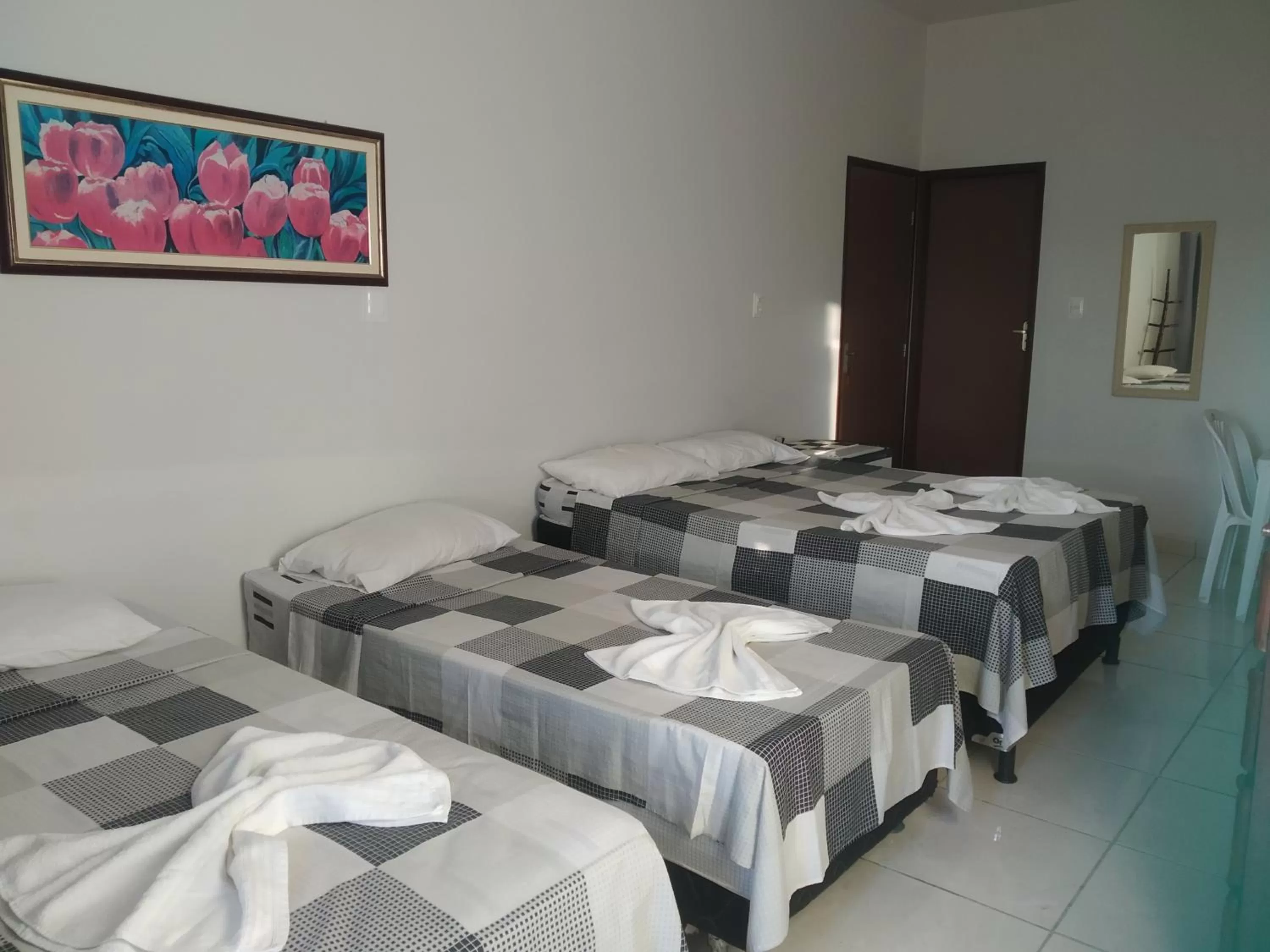 Bedroom, Bed in Pousada Recanto Canaã