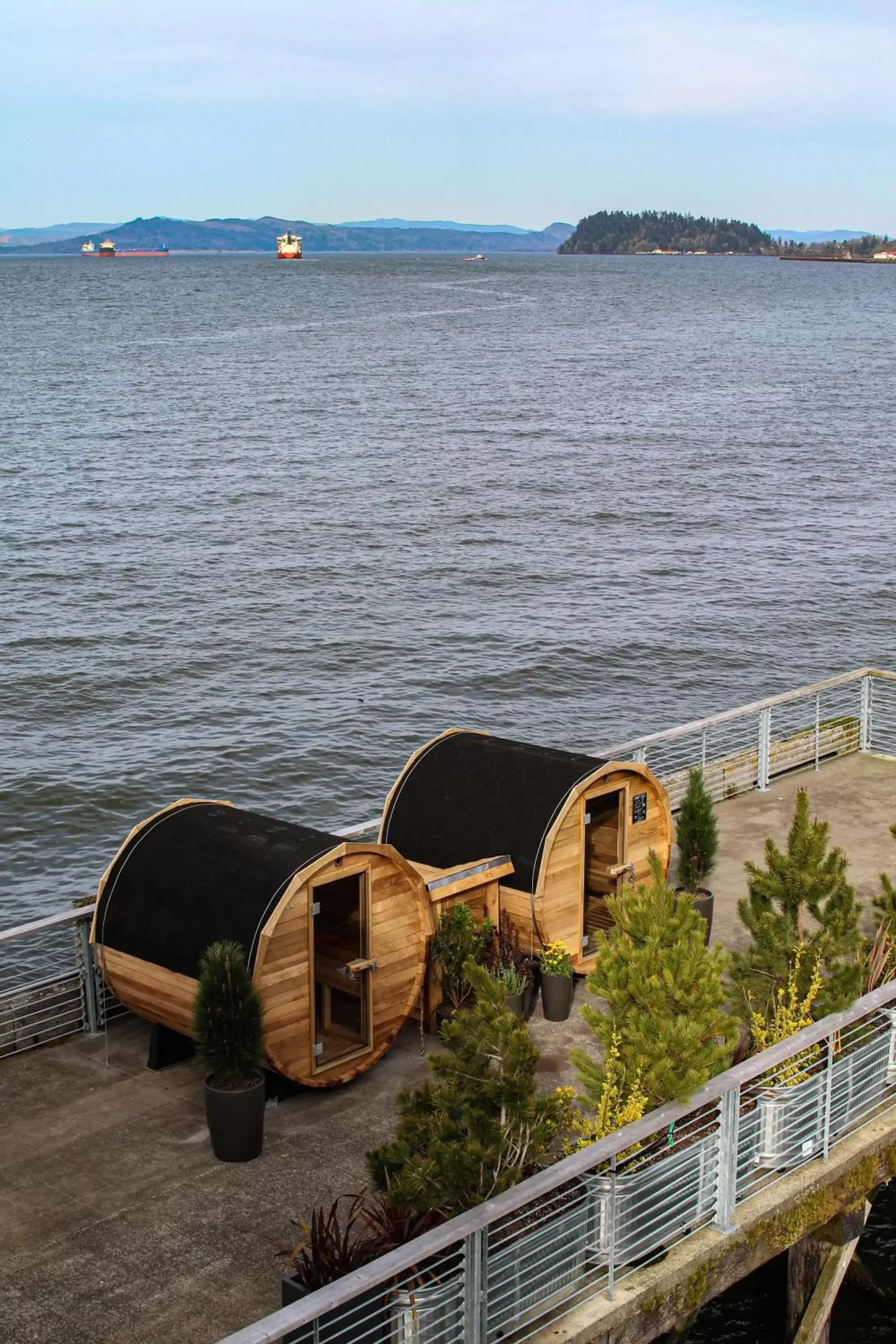 Sauna in Bowline Hotel