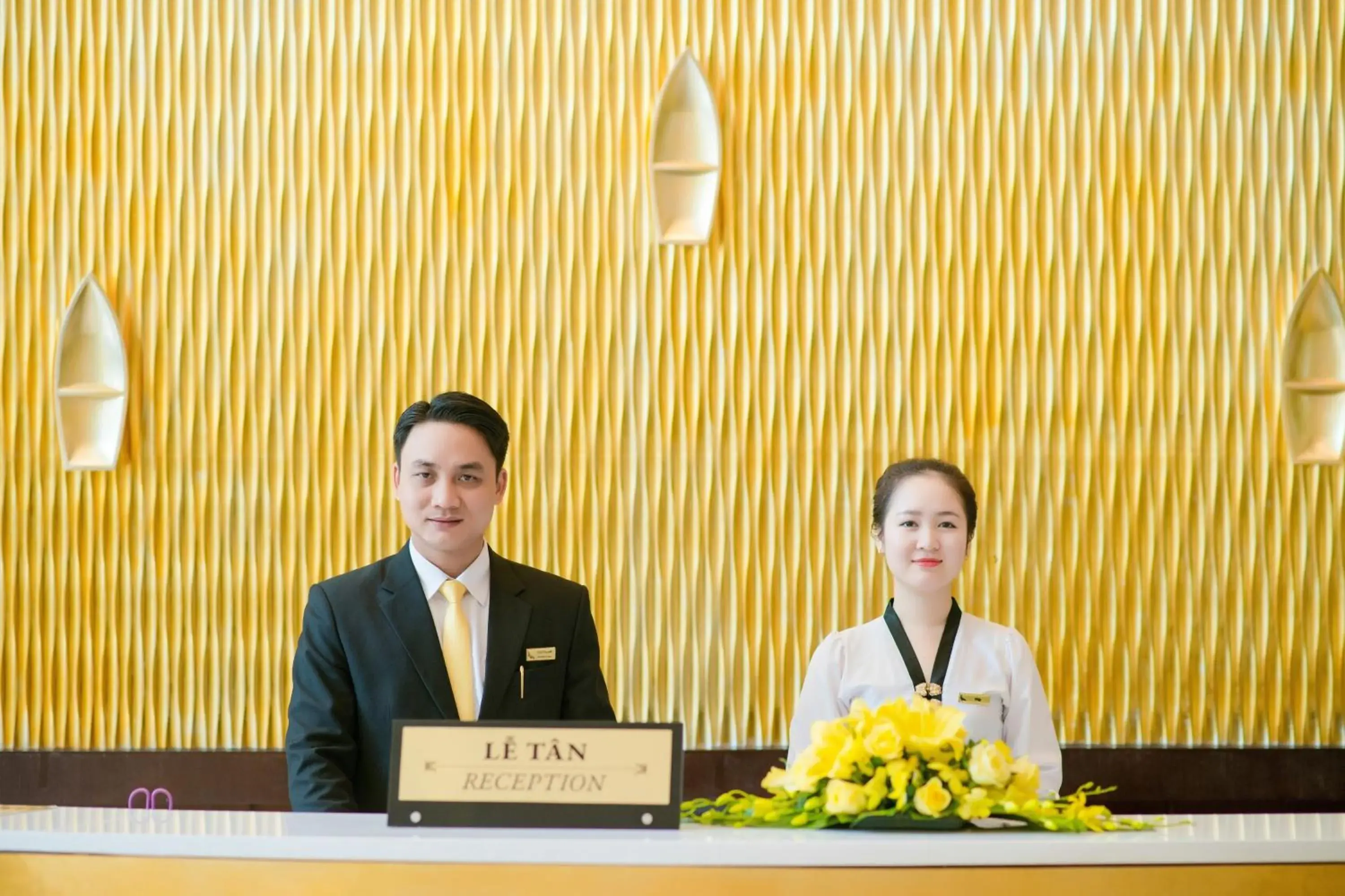 Staff in Muong Thanh Hanoi Centre Hotel