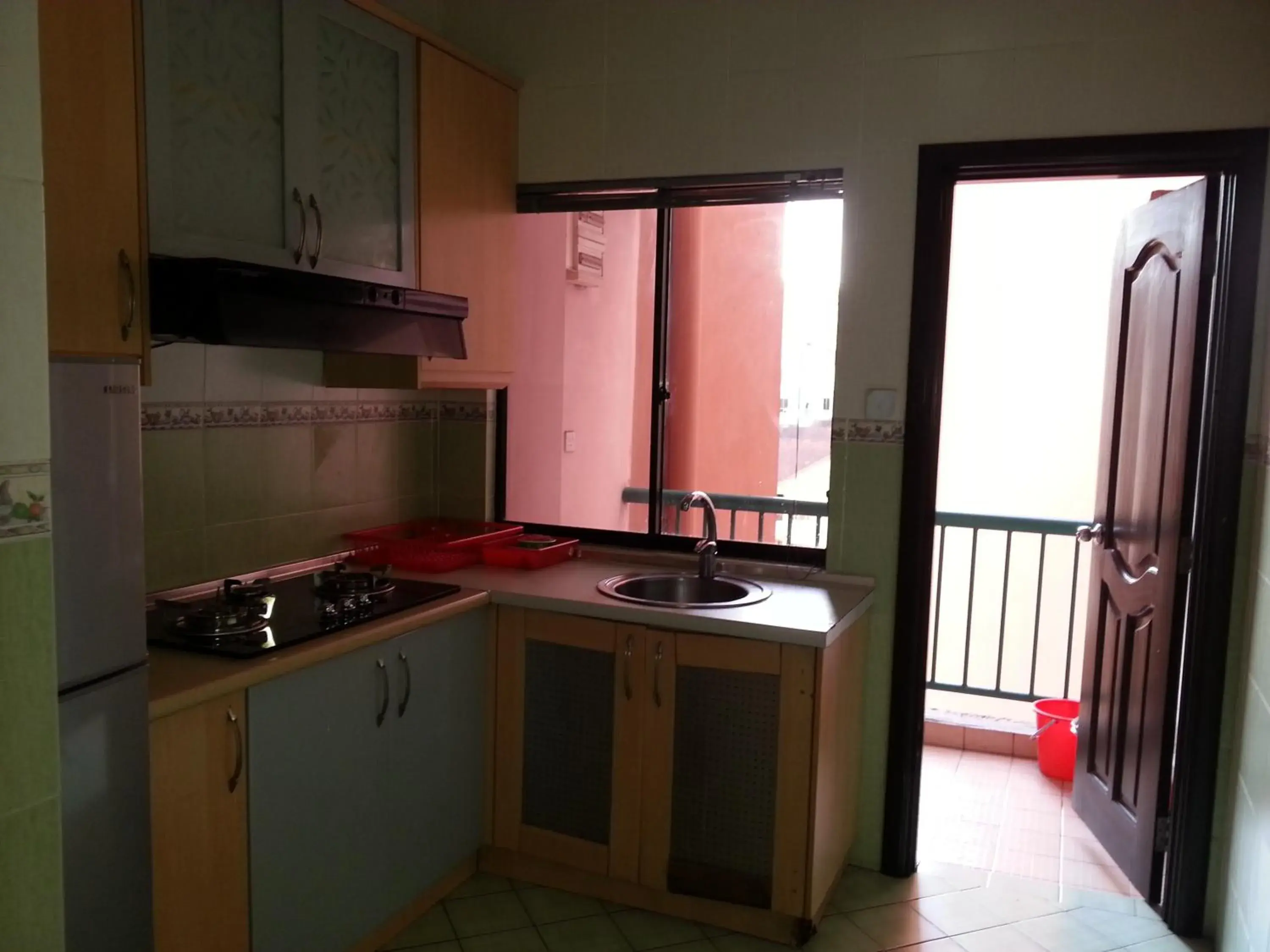 Kitchen or kitchenette, Kitchen/Kitchenette in Dorcas Service Apartment - Marina Court
