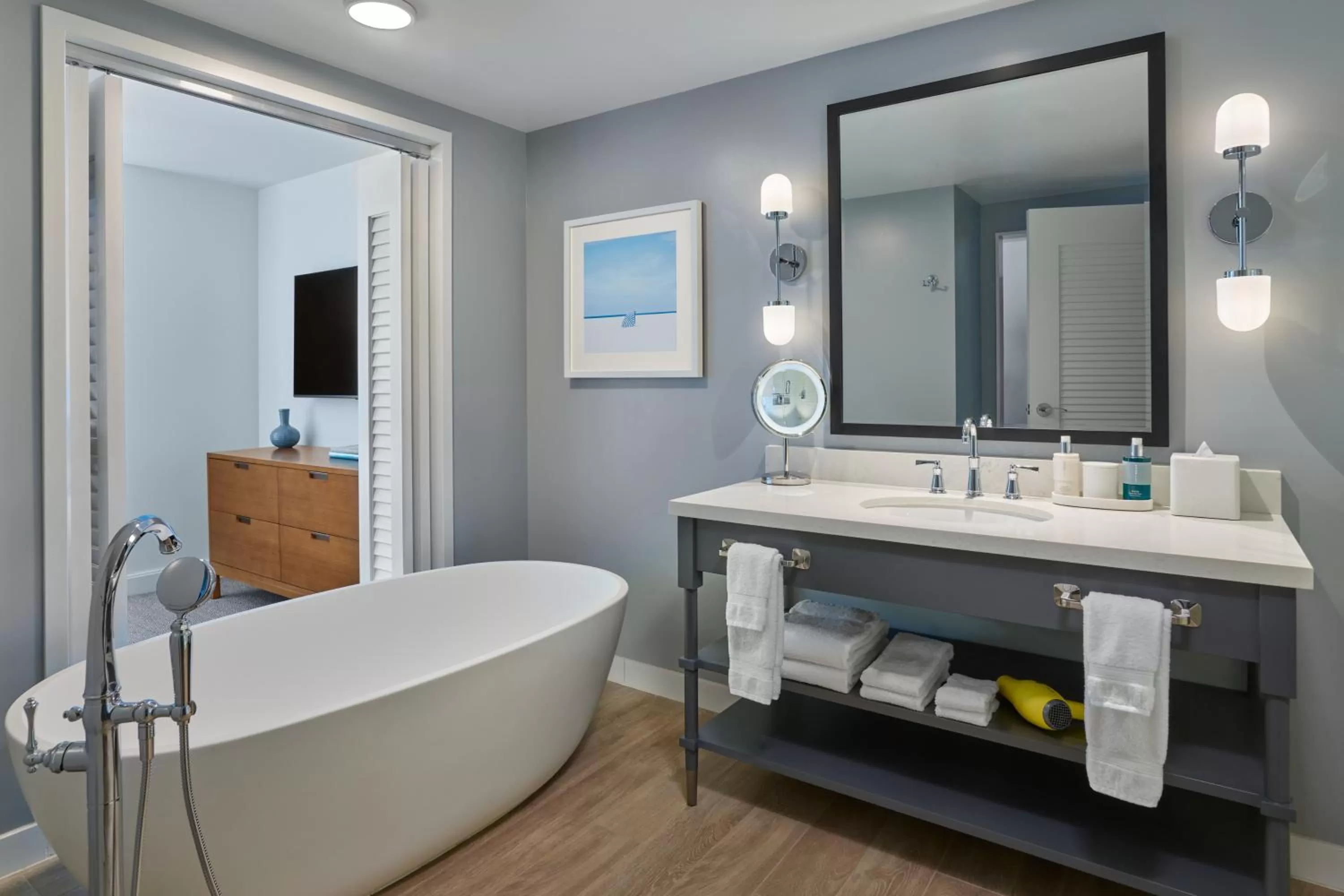 Bathroom in The Seabird Ocean Resort & Spa, Part of Destination Hotel by Hyatt