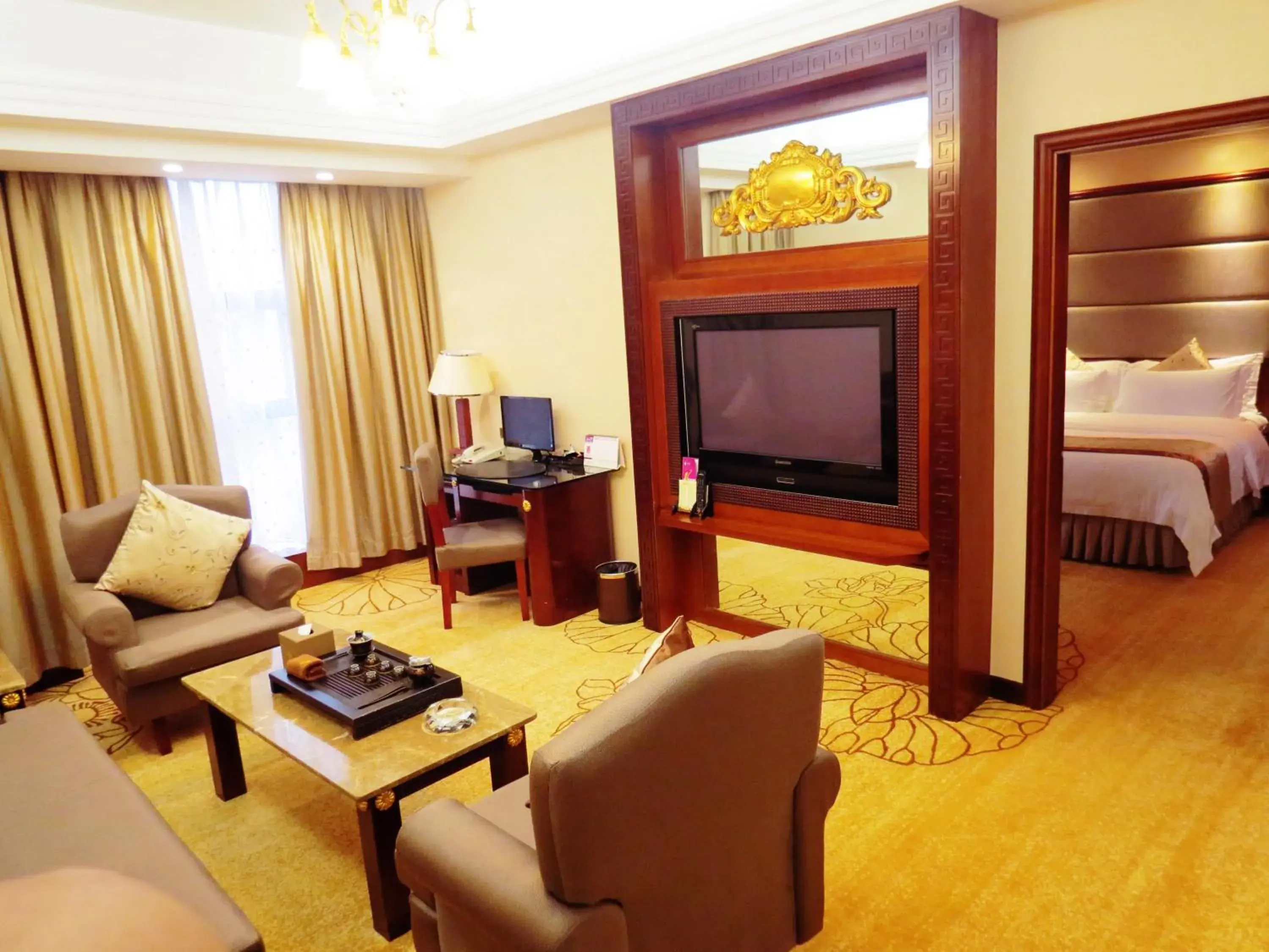 River view, Seating Area in Rongjiang Hotel