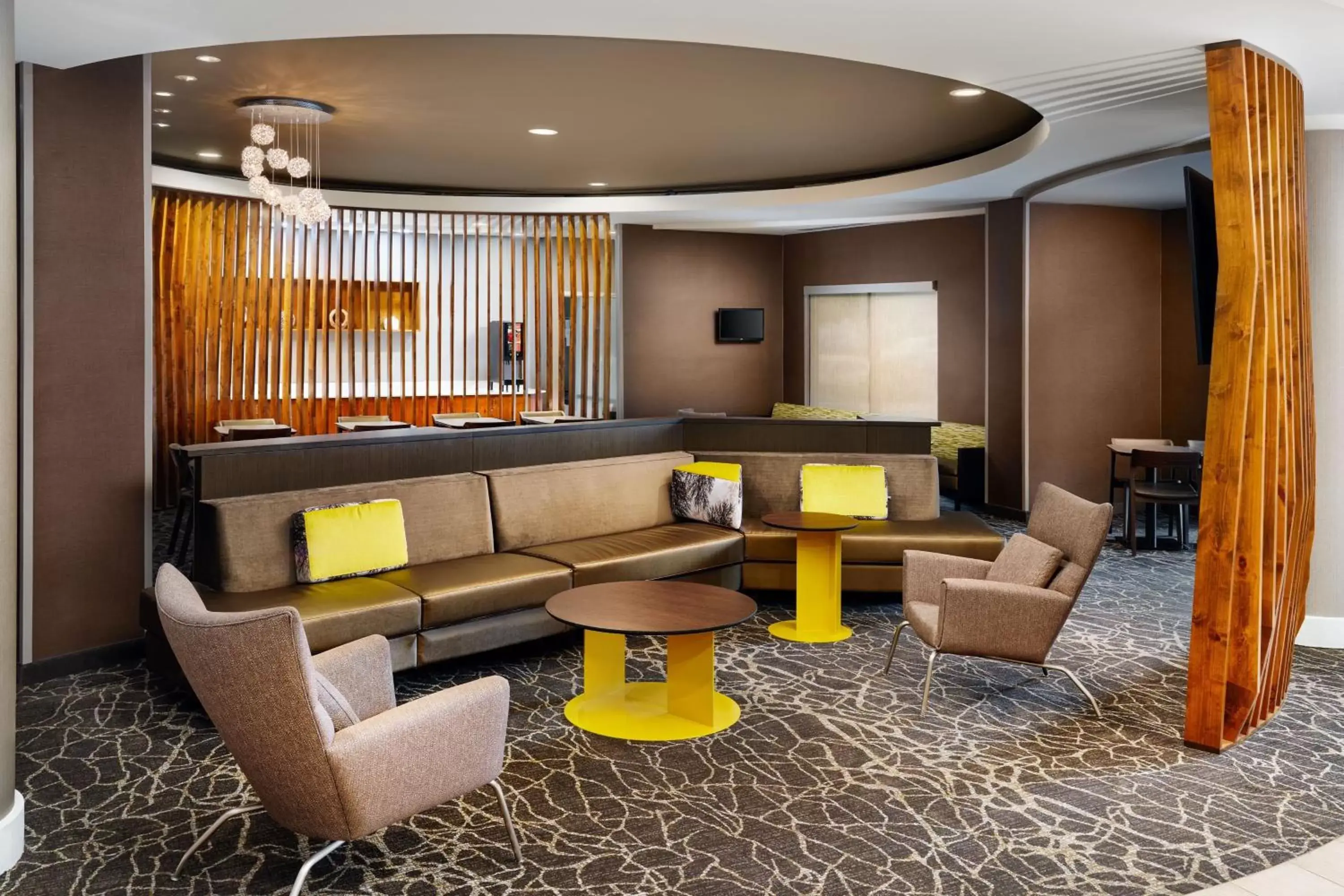 Lobby or reception, Lounge/Bar in SpringHill Suites Boulder Longmont