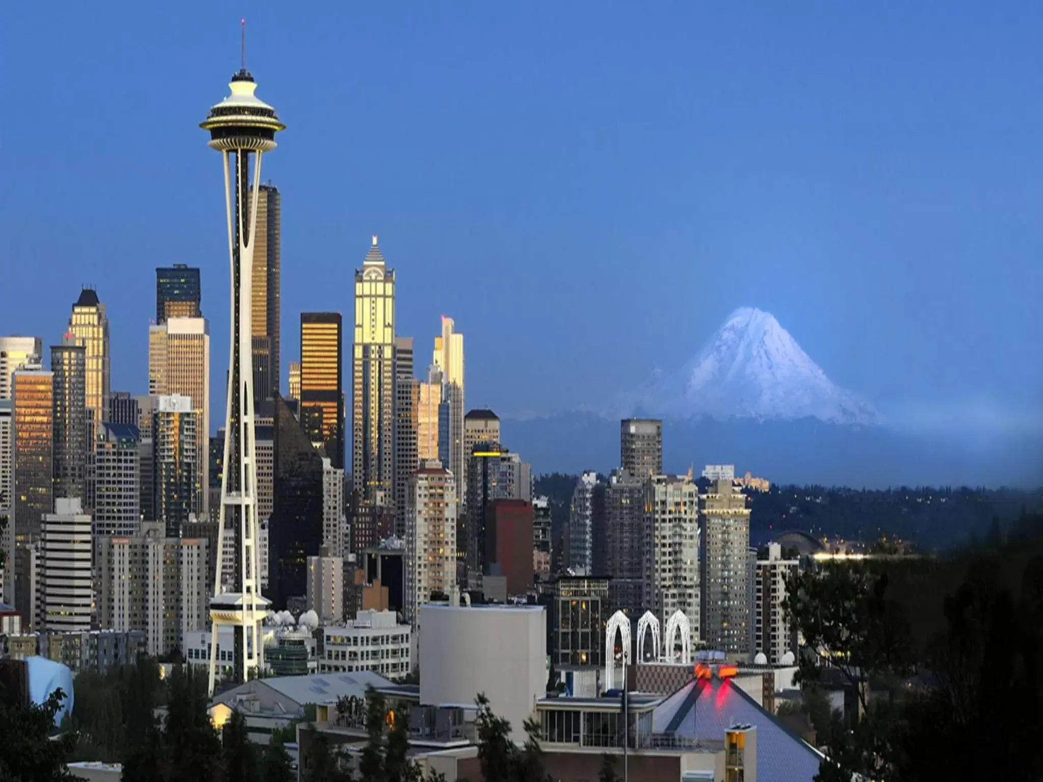 Nearby landmark in Pan Pacific Seattle