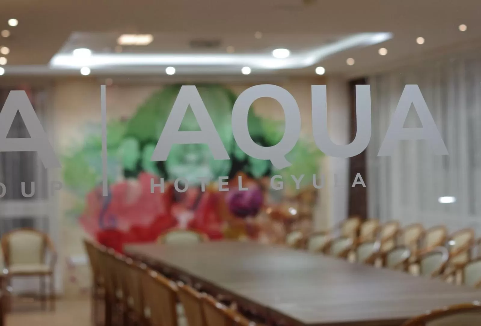 Meeting/conference room in Aqua Hotel