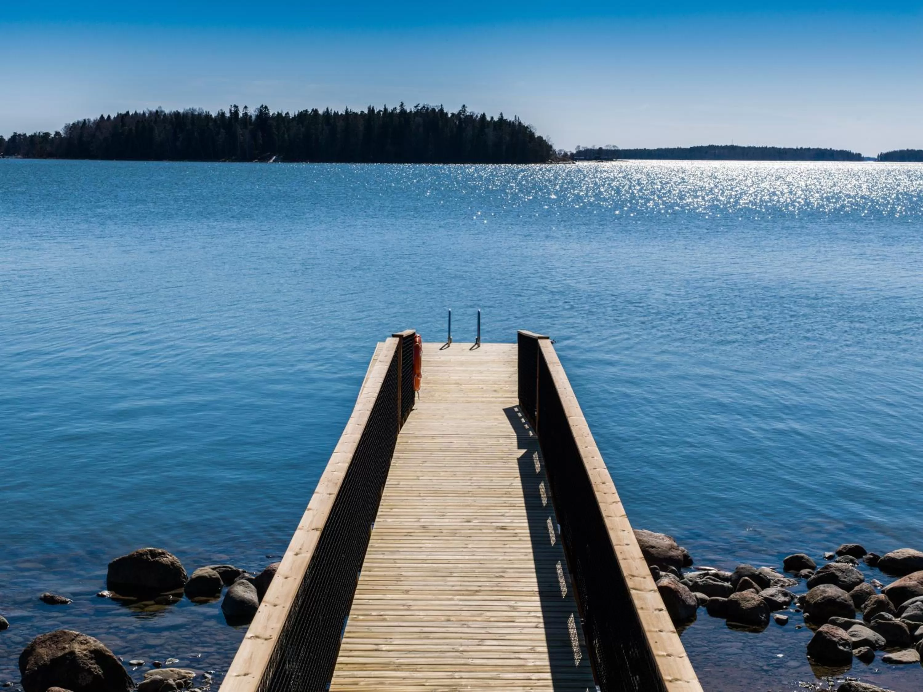 Beach in Hotel Hanasaari