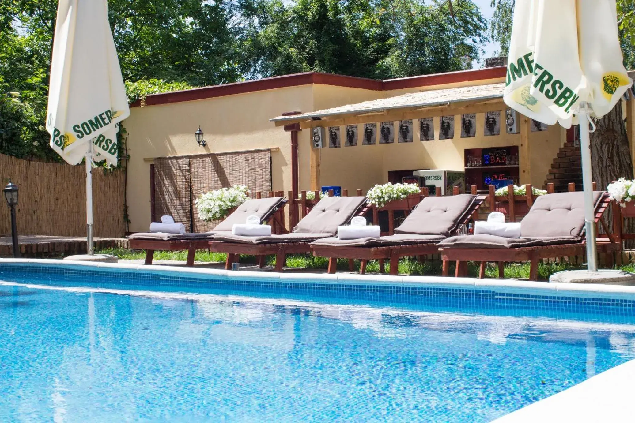 Garden, Swimming Pool in Villa Mystique