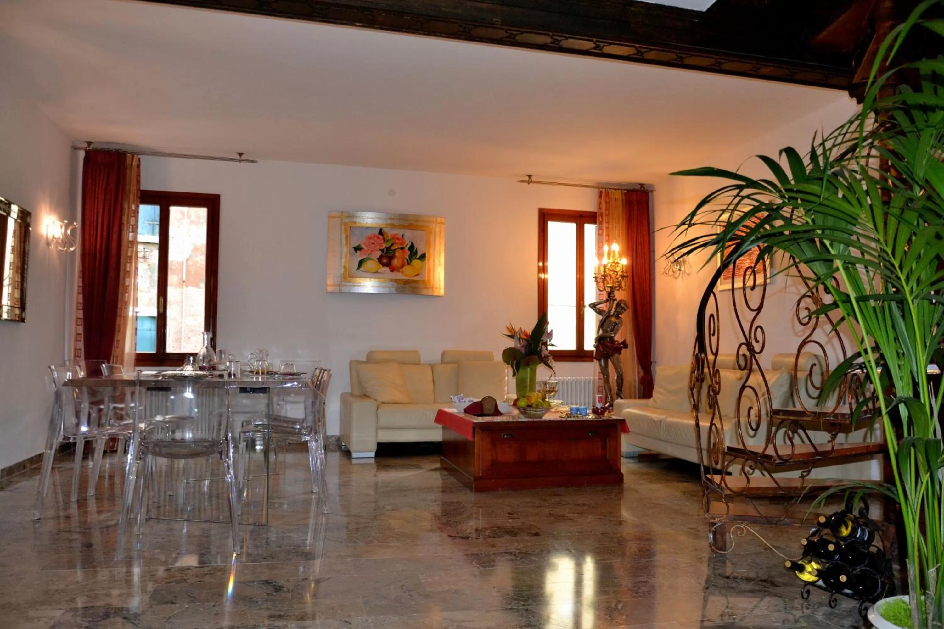 Dining area in Ca' del Cinema B&B