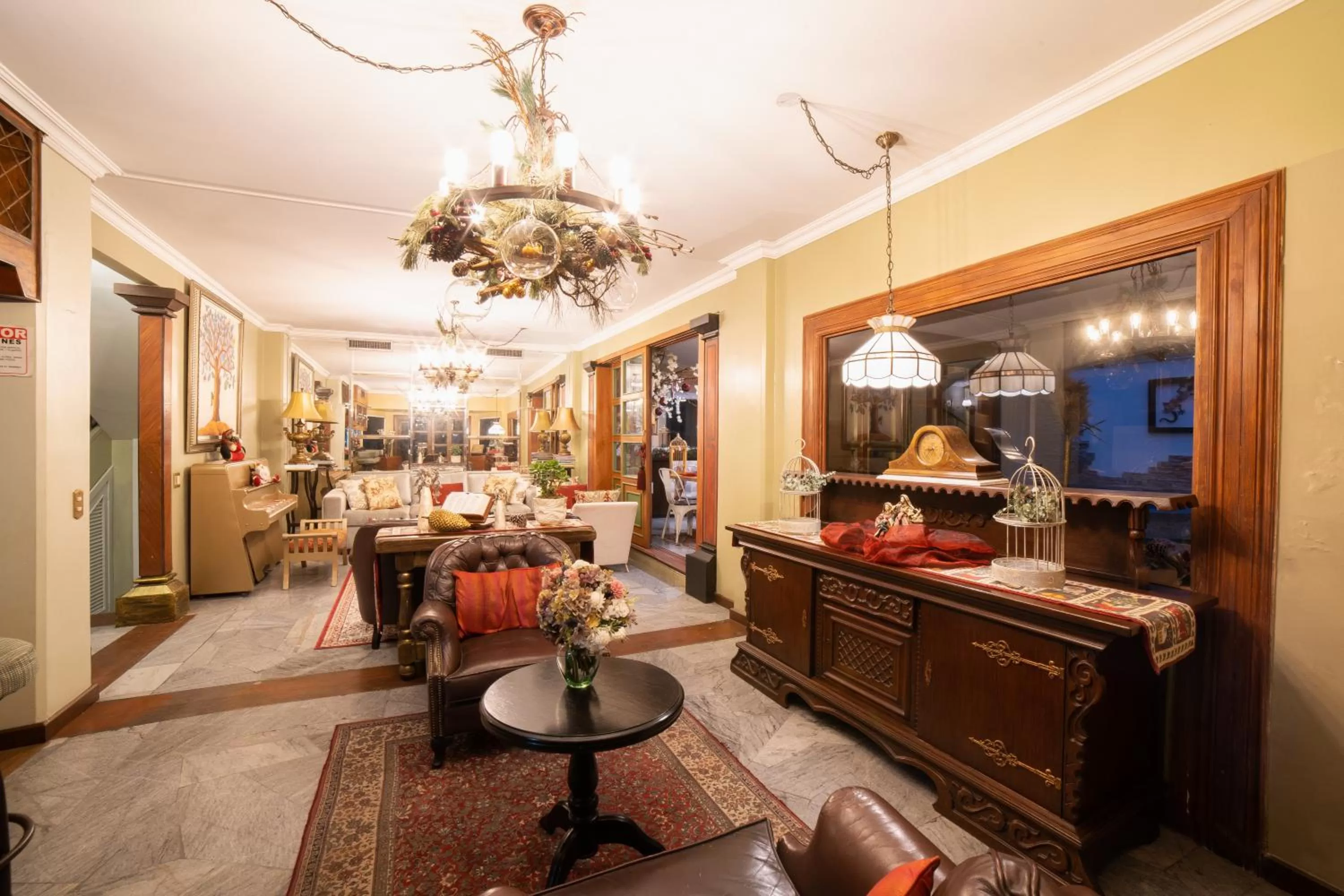 Living room in Casa García