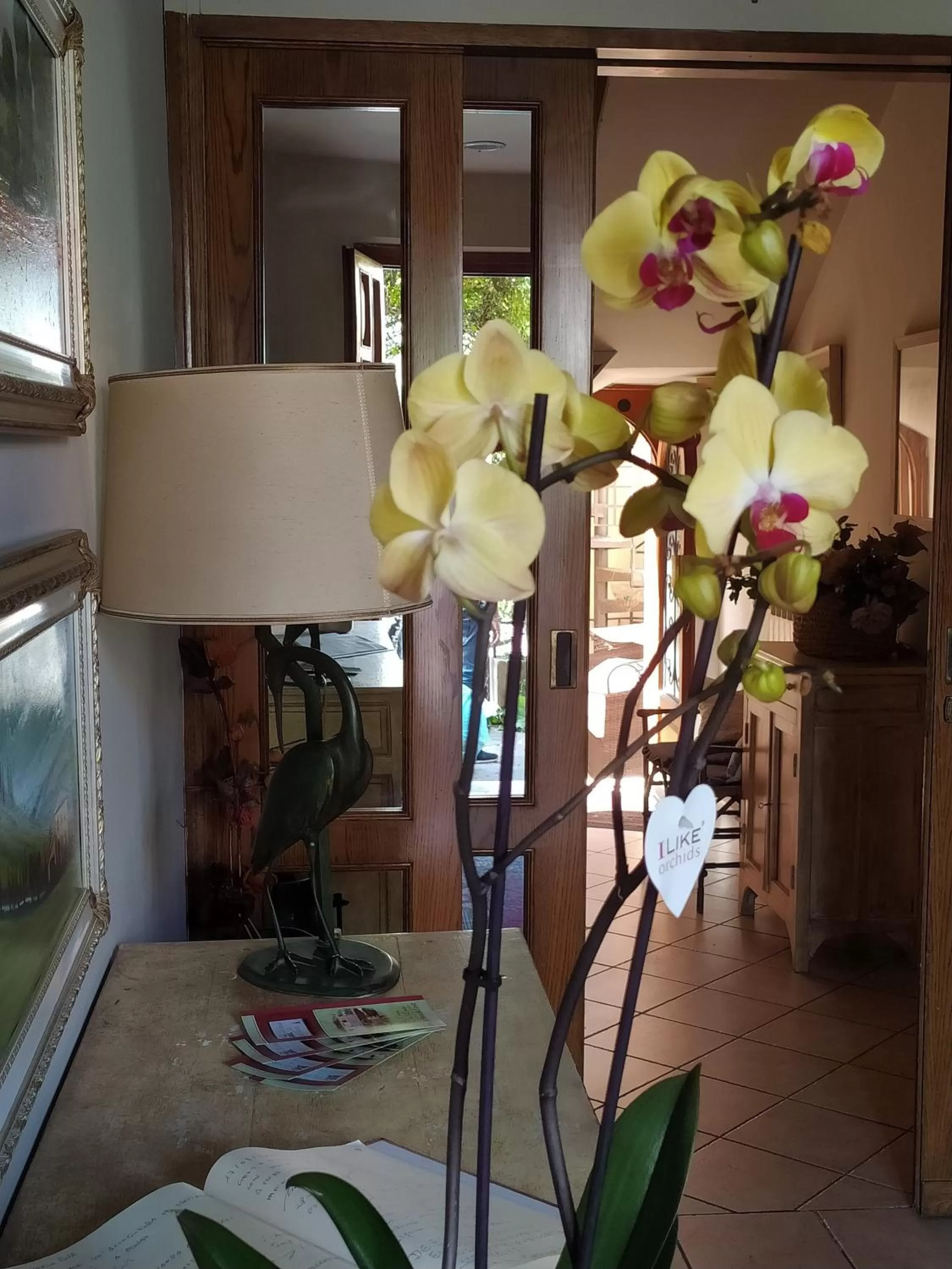 Lobby or reception in B&B La Casa di Zia Lina