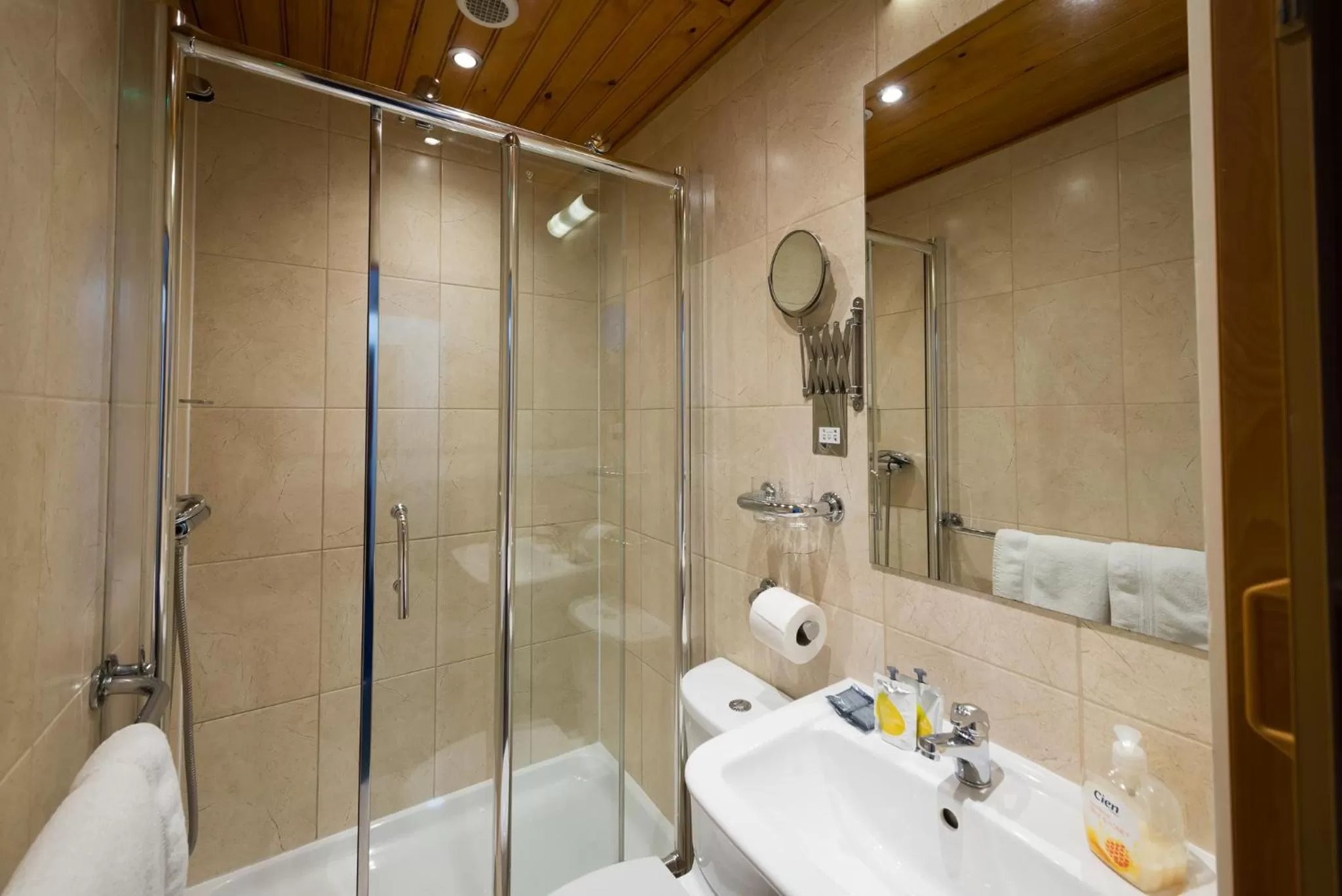 Bathroom in Adria Hotel