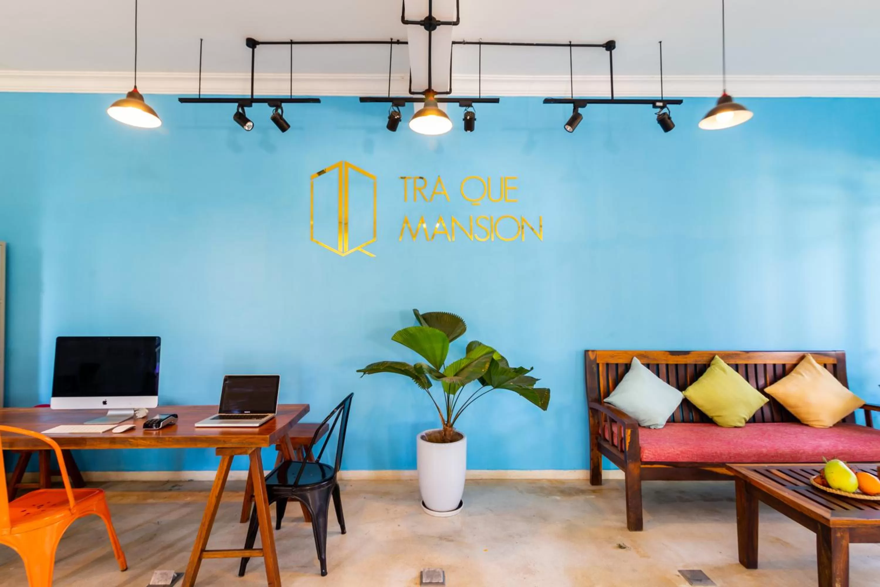 Lobby or reception in Tra Que Mansion