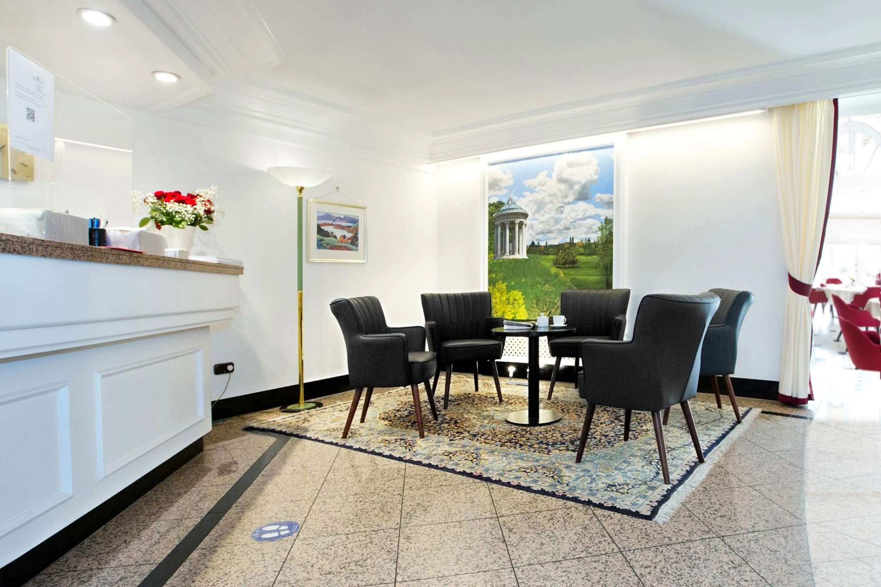 Seating area in Hotel Aurbacher Hof GmbH