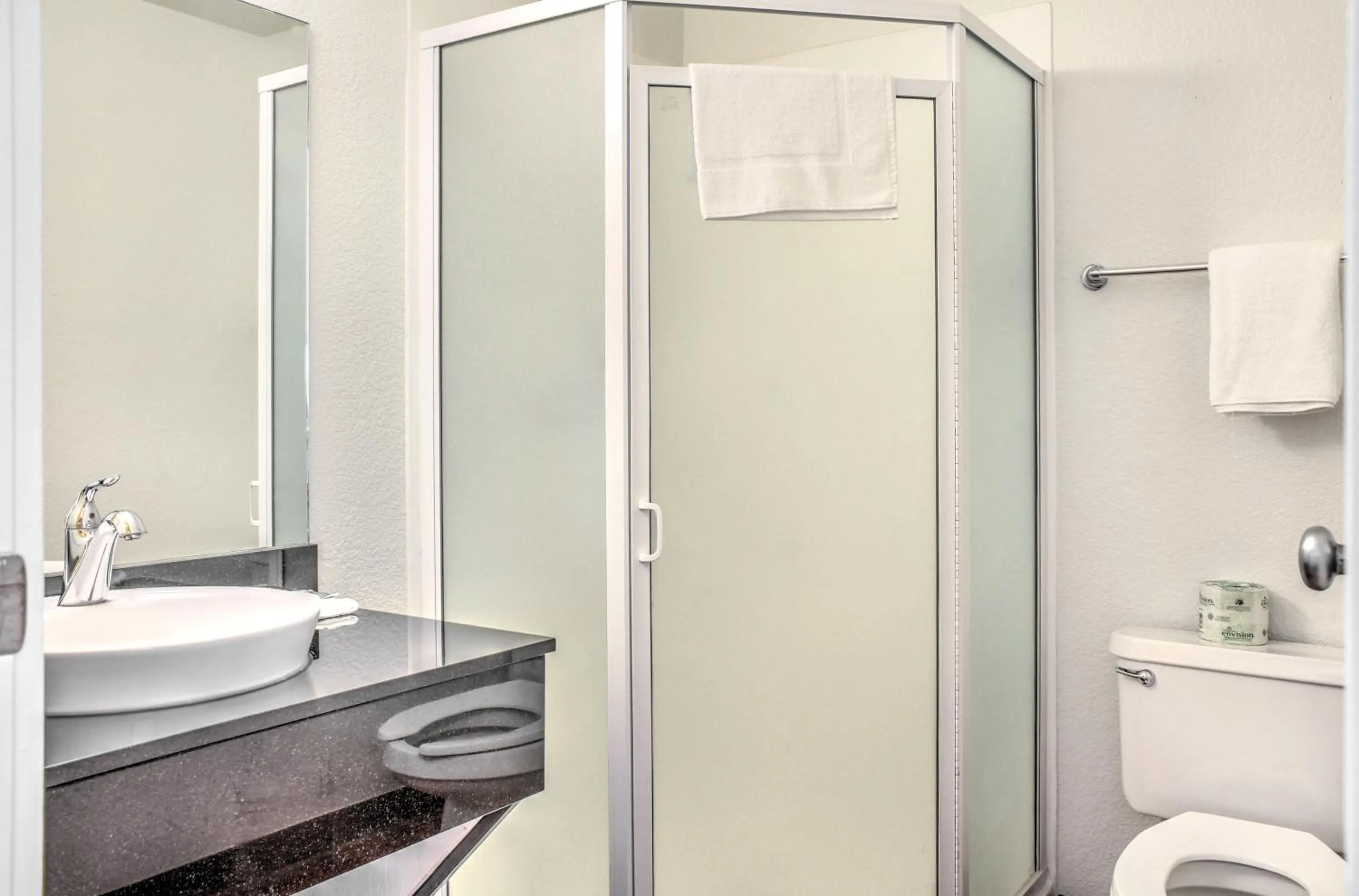 Bathroom in Motel 6-Mojave, CA