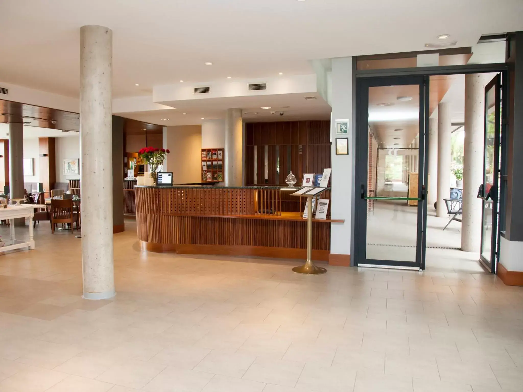 Lobby or reception in Parador de Soria Lobby or reception in Parador de Soria