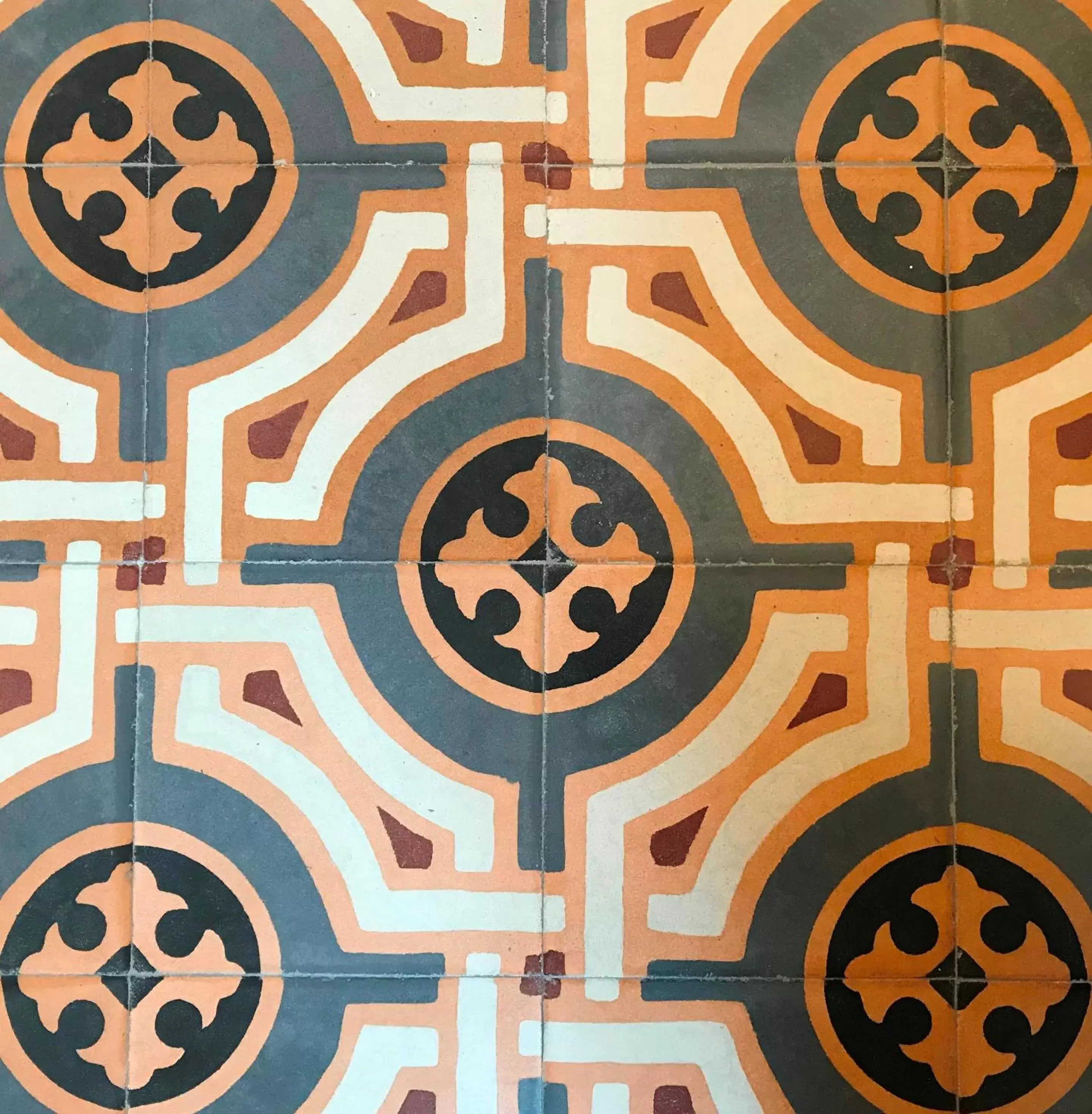 Decorative detail, Floor Plan in Hotel Villa Schuler