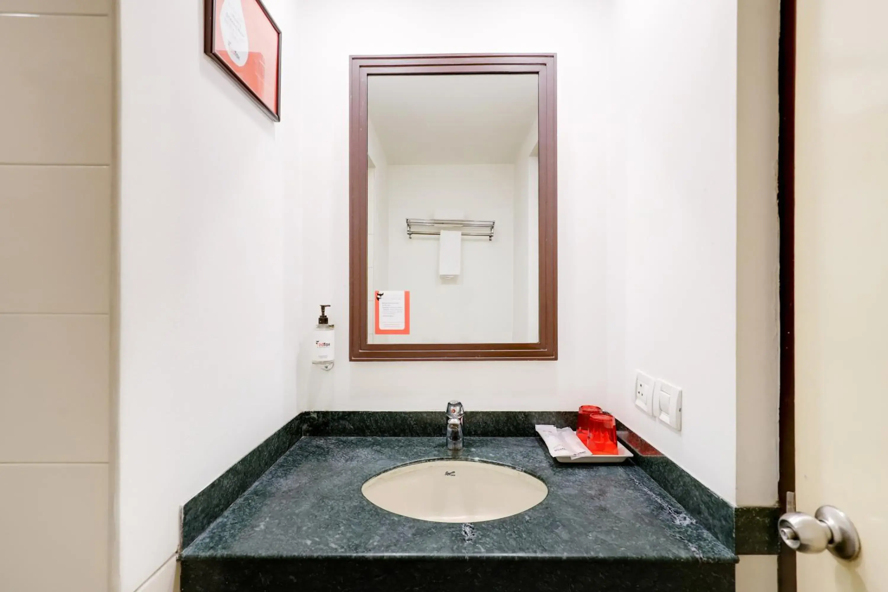 Bathroom in Red Fox Hotel, East Delhi