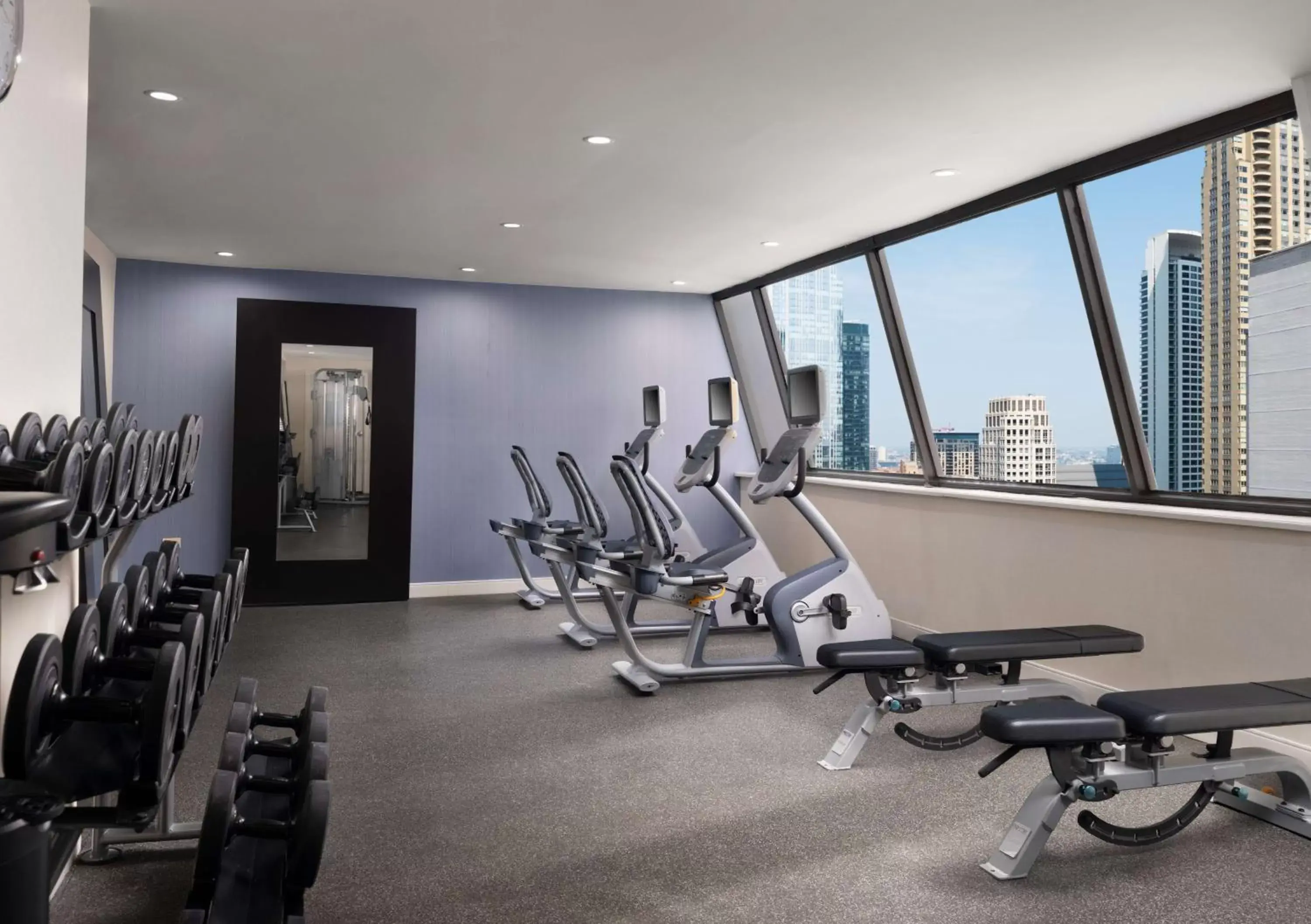 Fitness centre/facilities, Fitness Center/Facilities in Homewood Suites by Hilton Chicago Downtown - Magnificent Mile