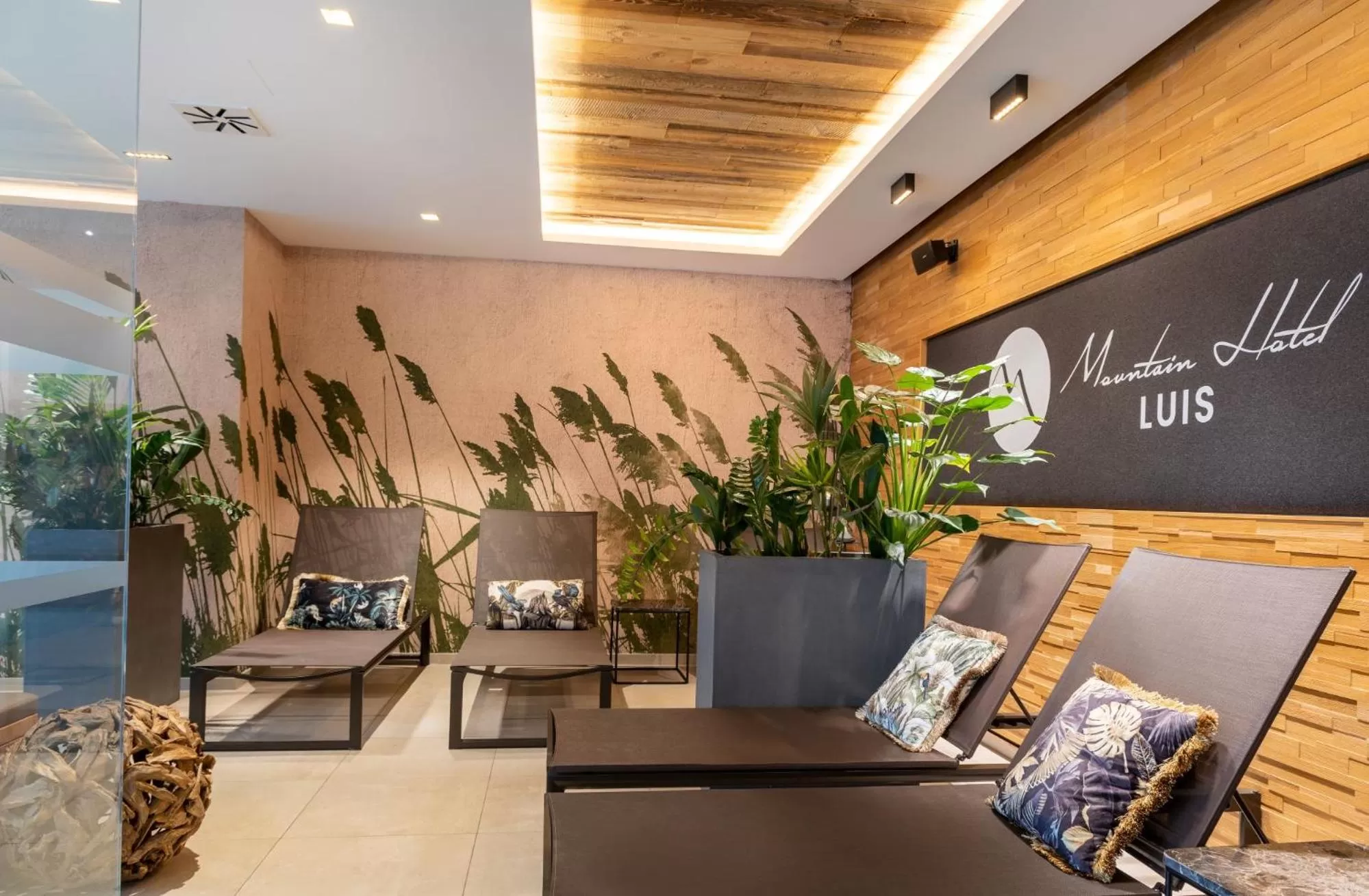 Swimming pool in Mountain Hotel Luis