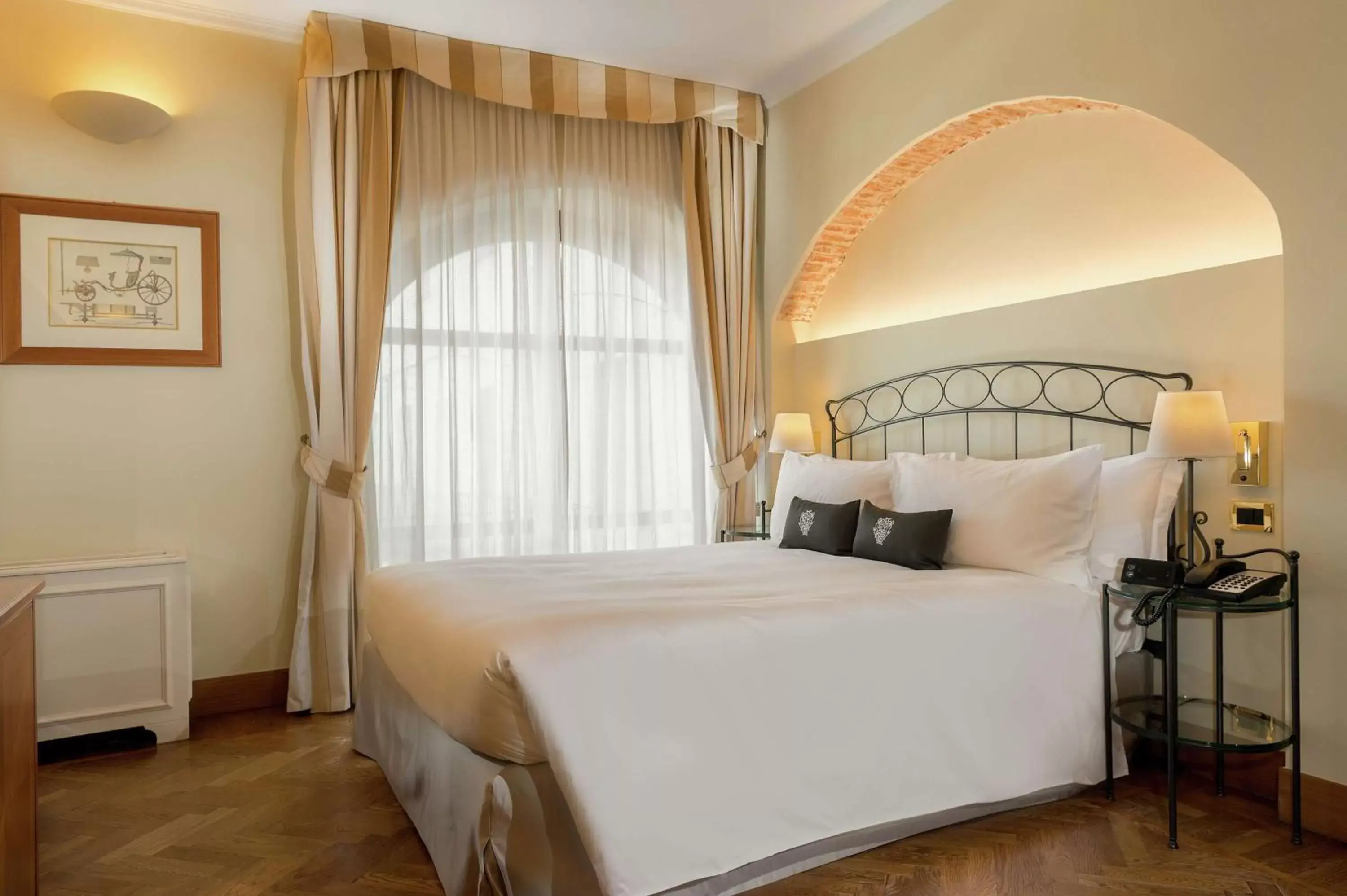 Bed in Grand Hotel Villa Torretta, Curio Collection by Hilton