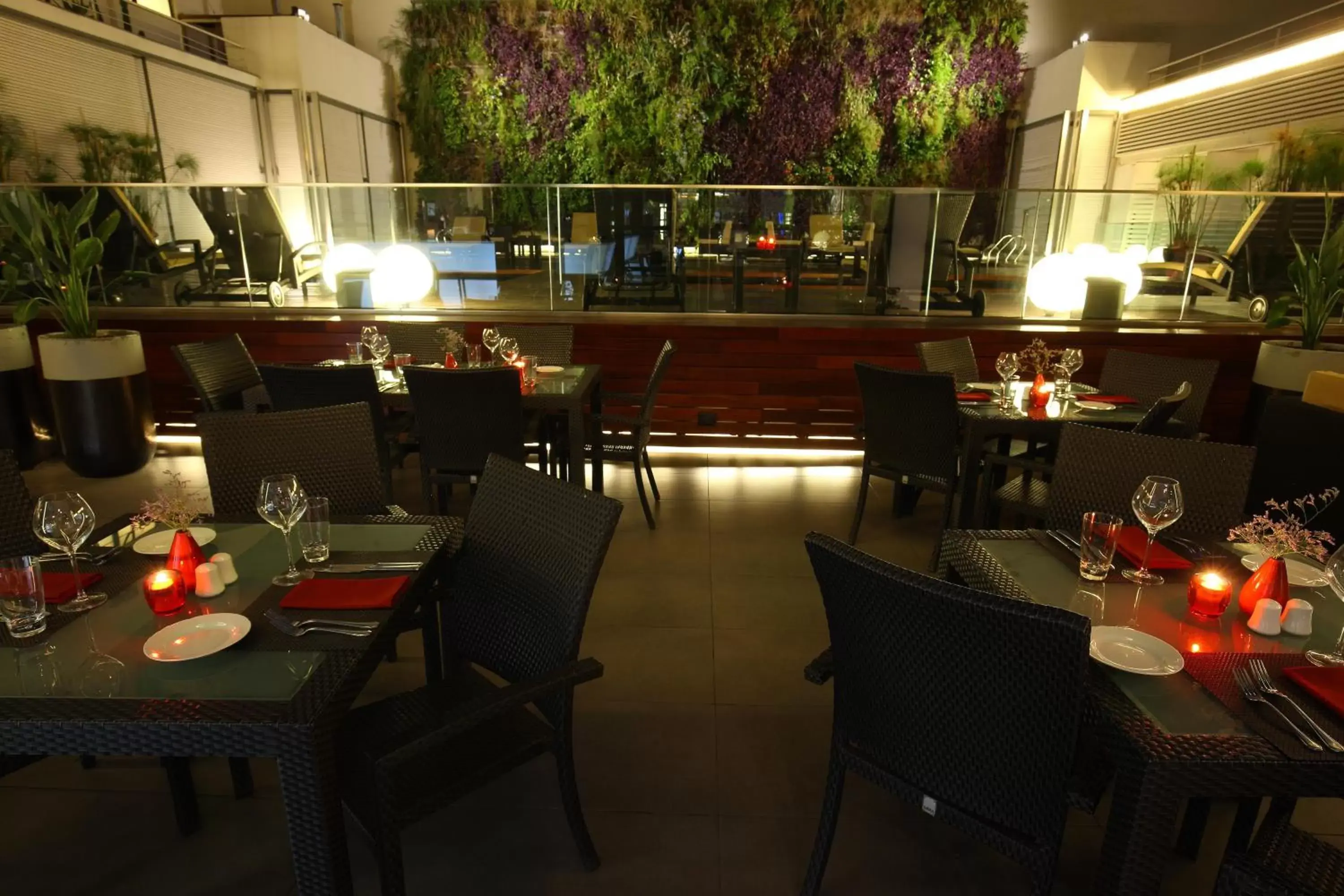 Patio, Restaurant/Places to Eat in Novotel Buenos Aires