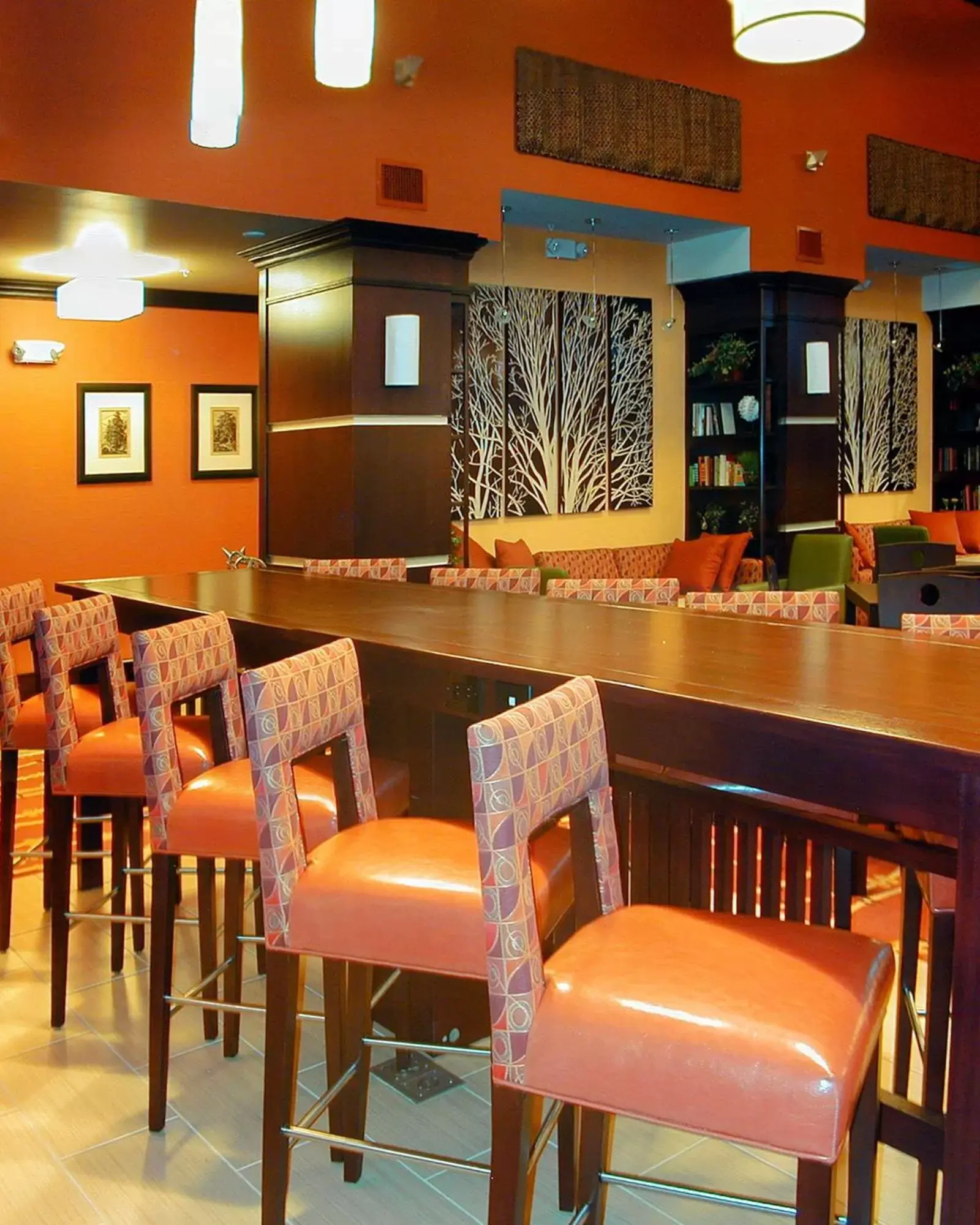 Dining area, Lounge/Bar in Hampton Inn & Suites Denver/Highlands Ranch