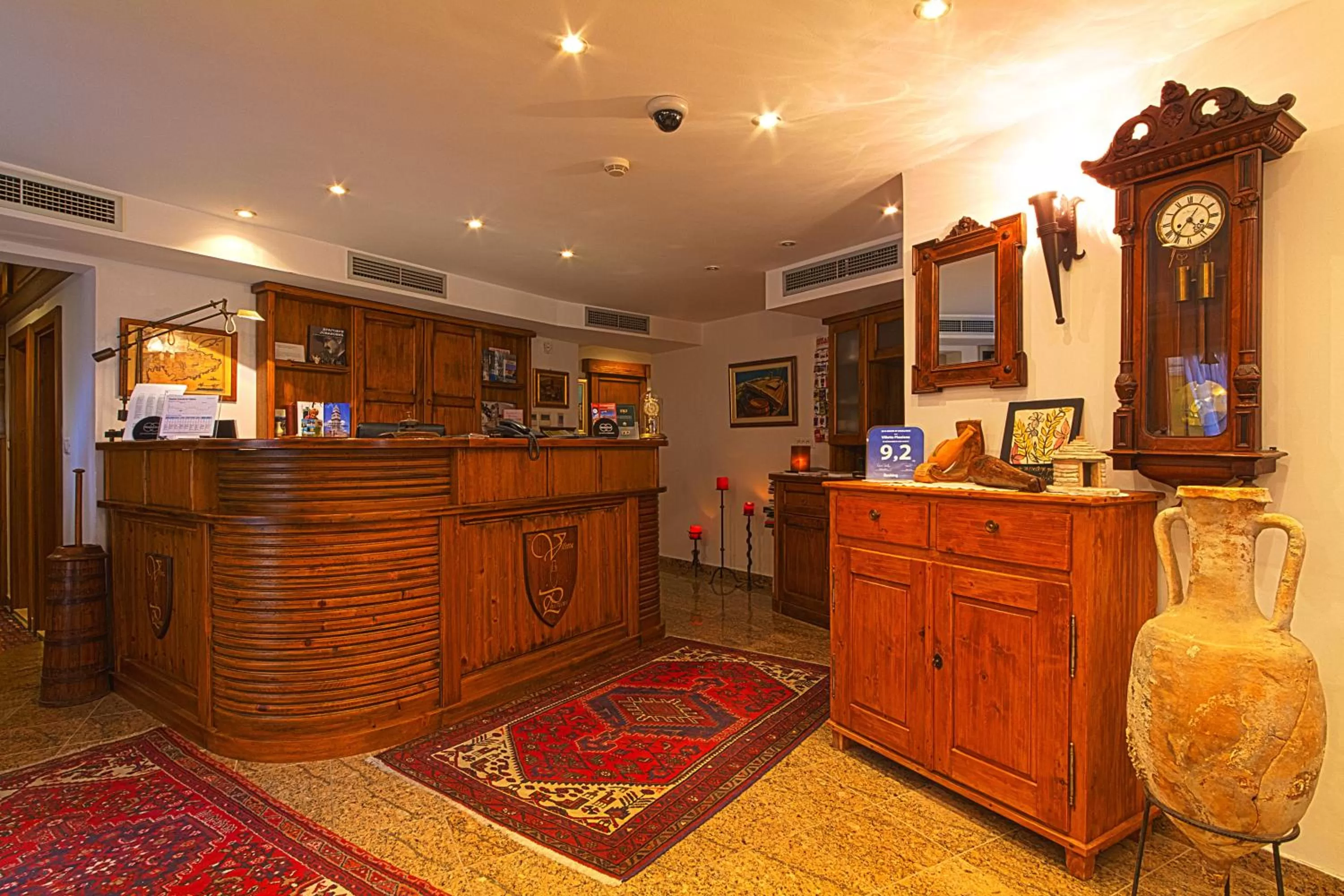 Lobby or reception in Villetta Phasiana