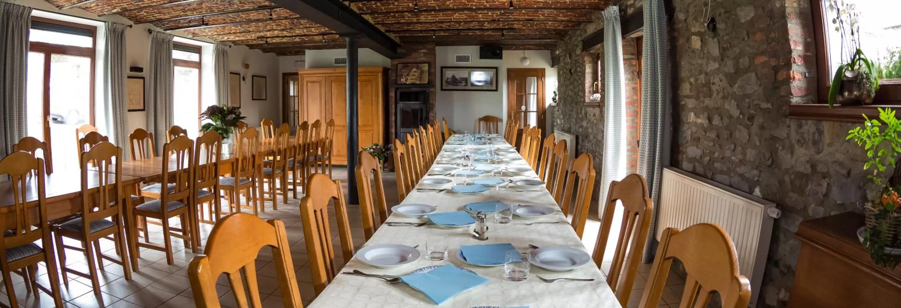 Restaurant/Places to Eat in B&B Ferme Château de Laneffe