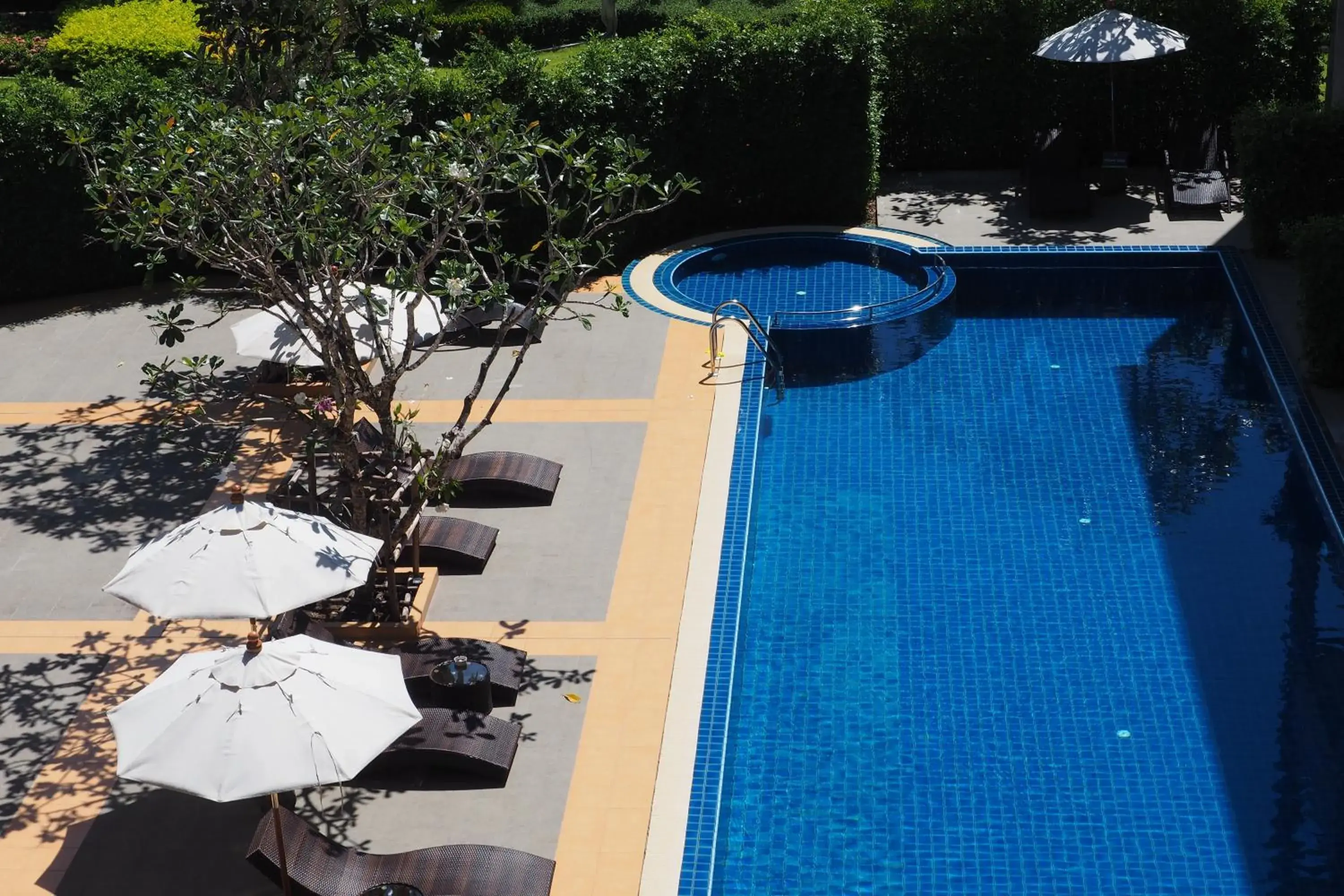 Pool view in The Malika Hotel - SHA Extra Plus