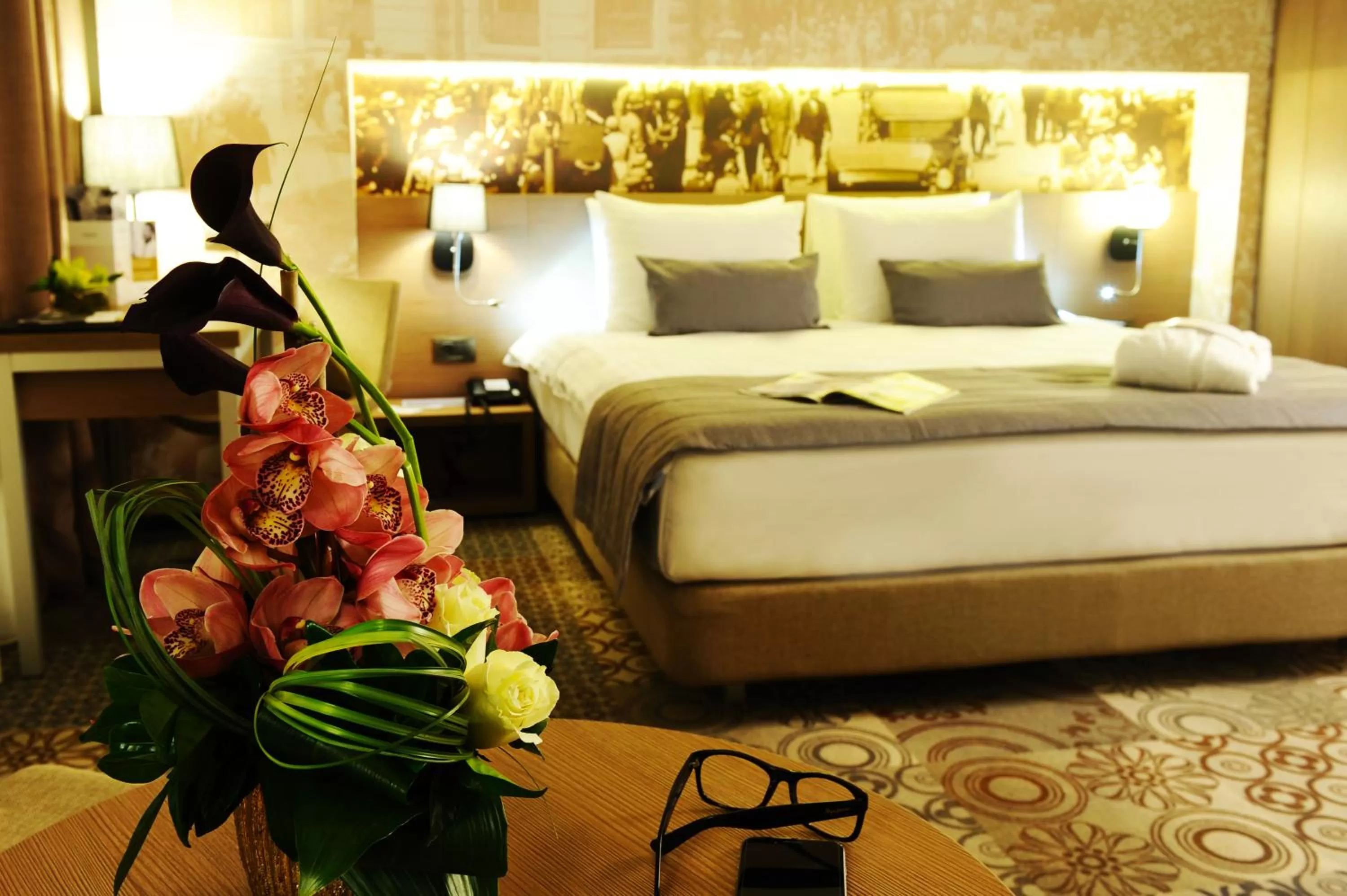 Bed in Mercure Bucharest City Center