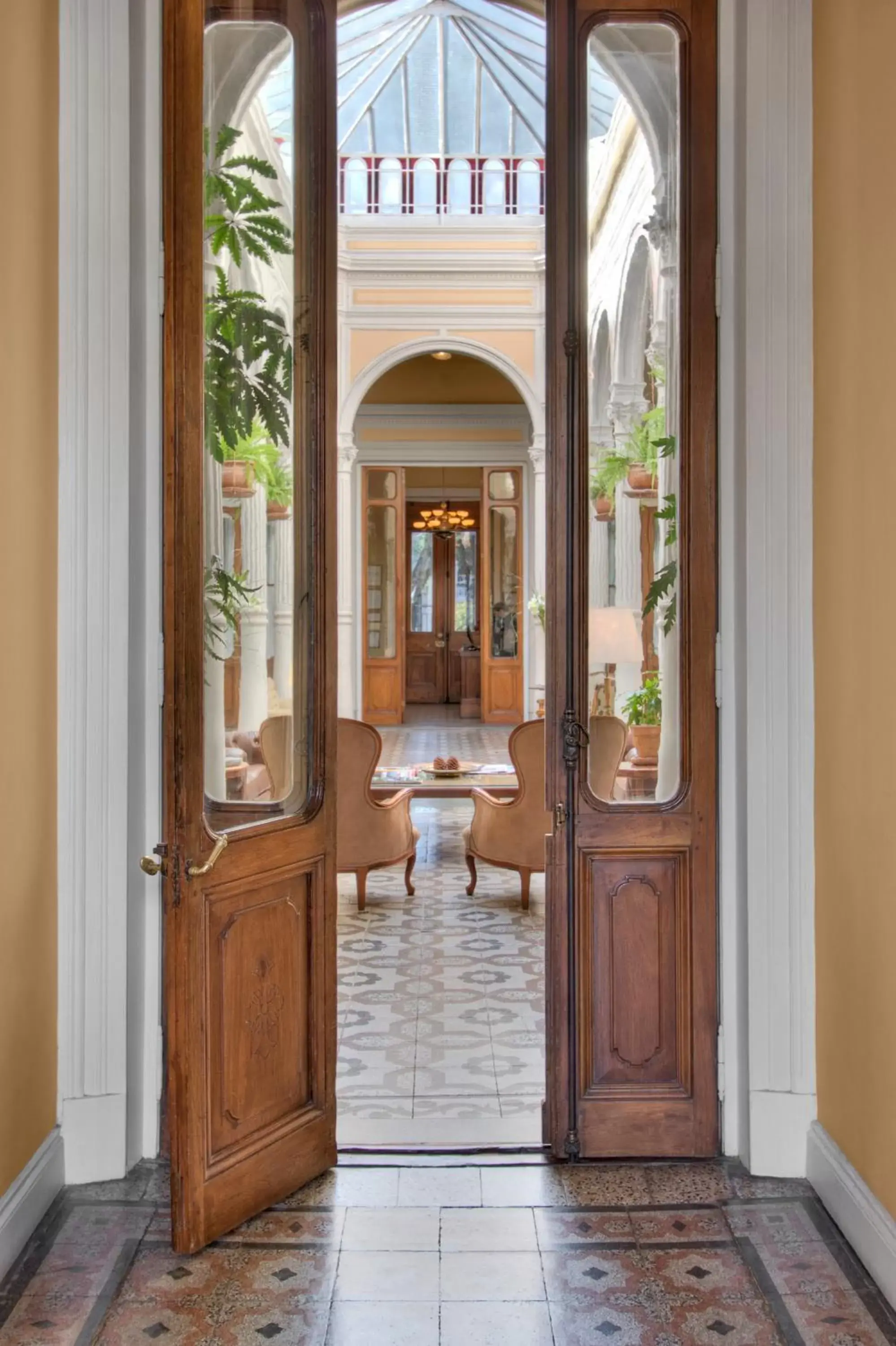 Lobby or reception in Hotel del Casco Lobby or reception in Hotel del Casco