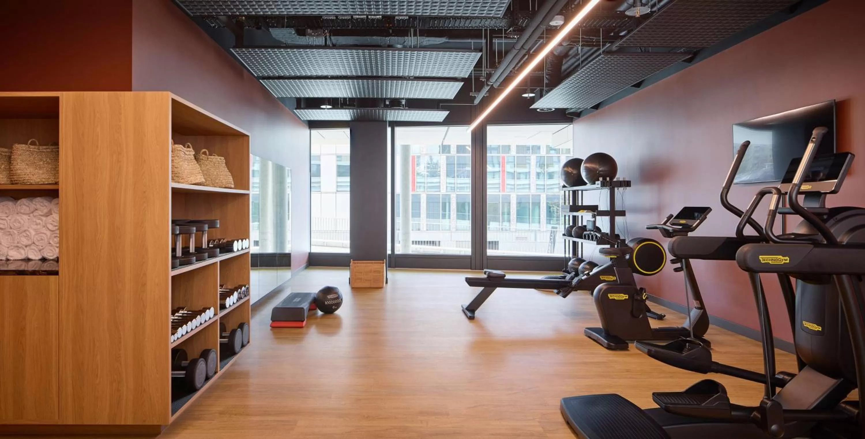 Fitness centre/facilities in Adina Apartment Hotel Geneva