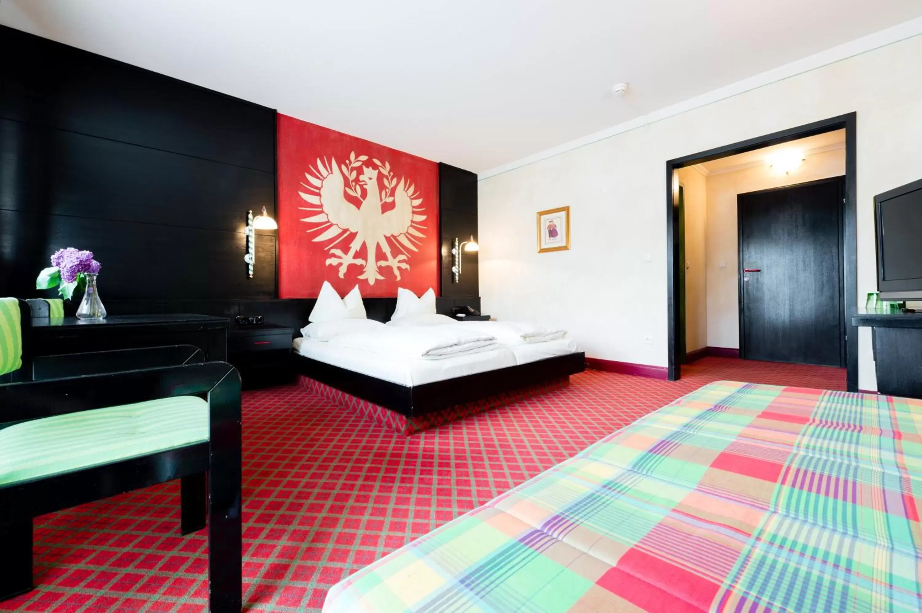 Superior Double Room in Hotel Schrofenstein
