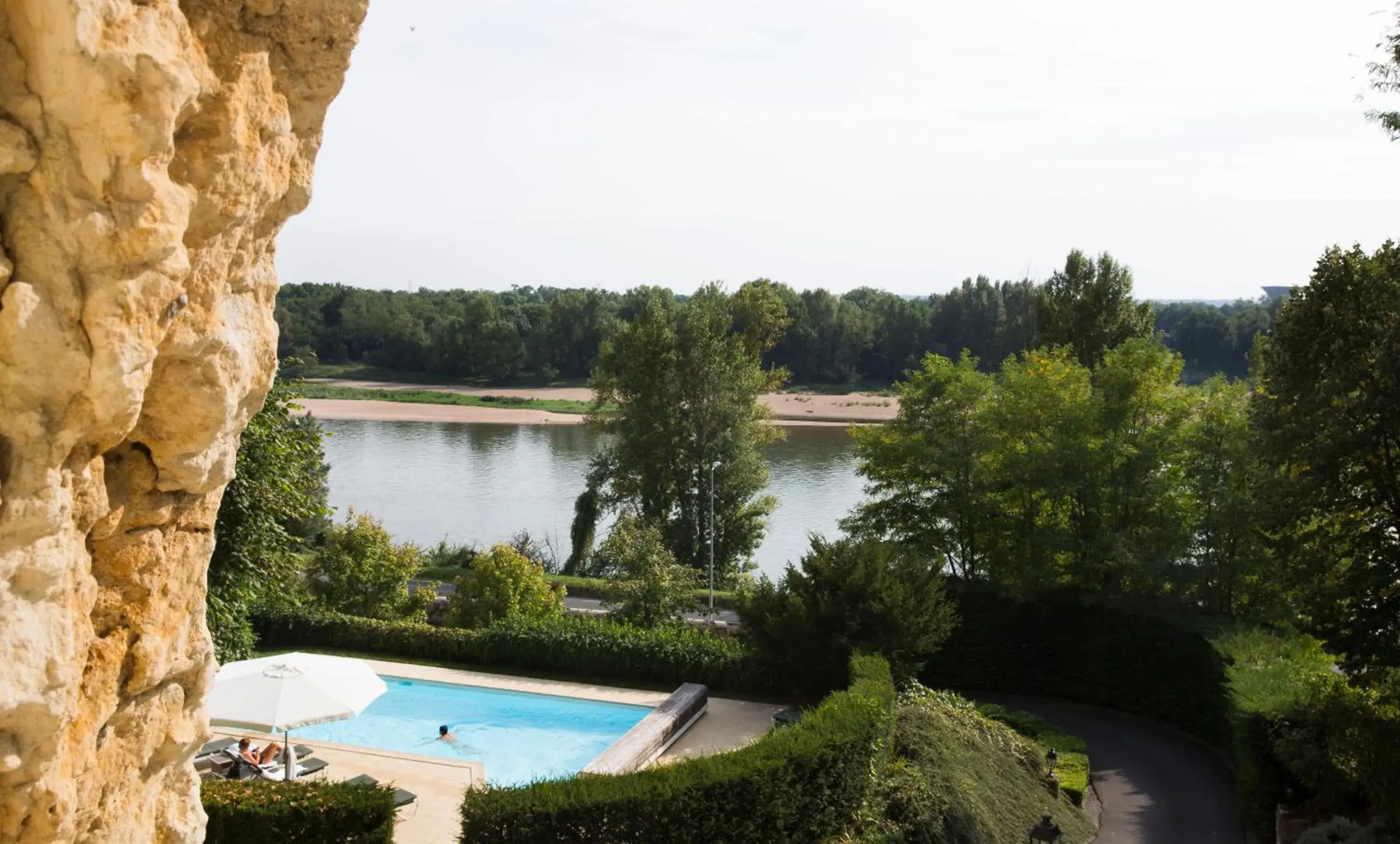 River view, Pool View in Hotel Les Hautes Roches