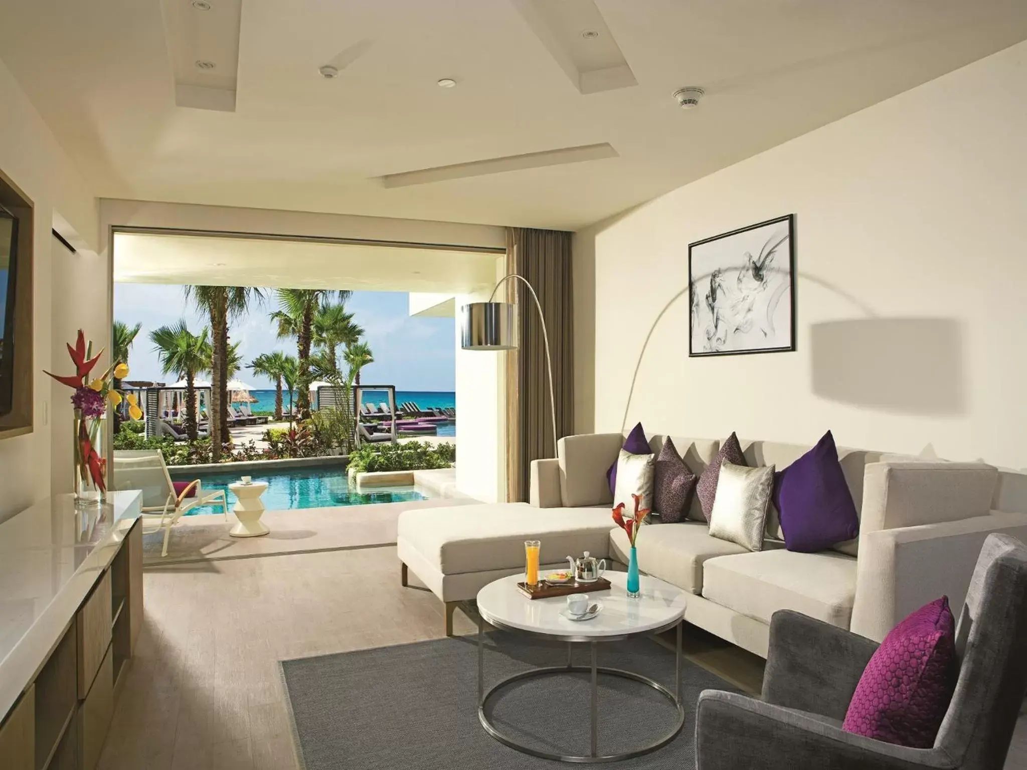 Living room, Seating Area in Breathless Riviera Cancun Resort & Spa - Adults Only - All inclusive