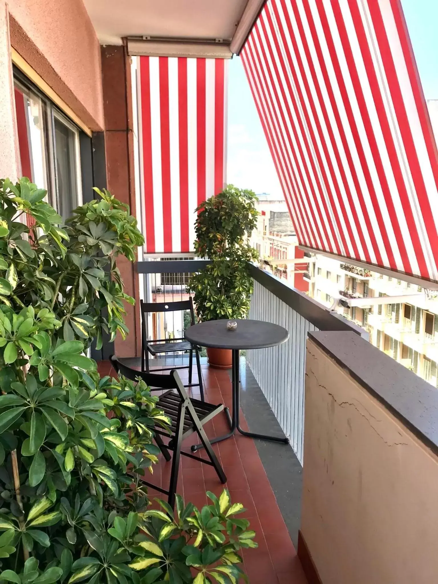 Balcony/Terrace in ROOM 110 BARI -guesthouse-