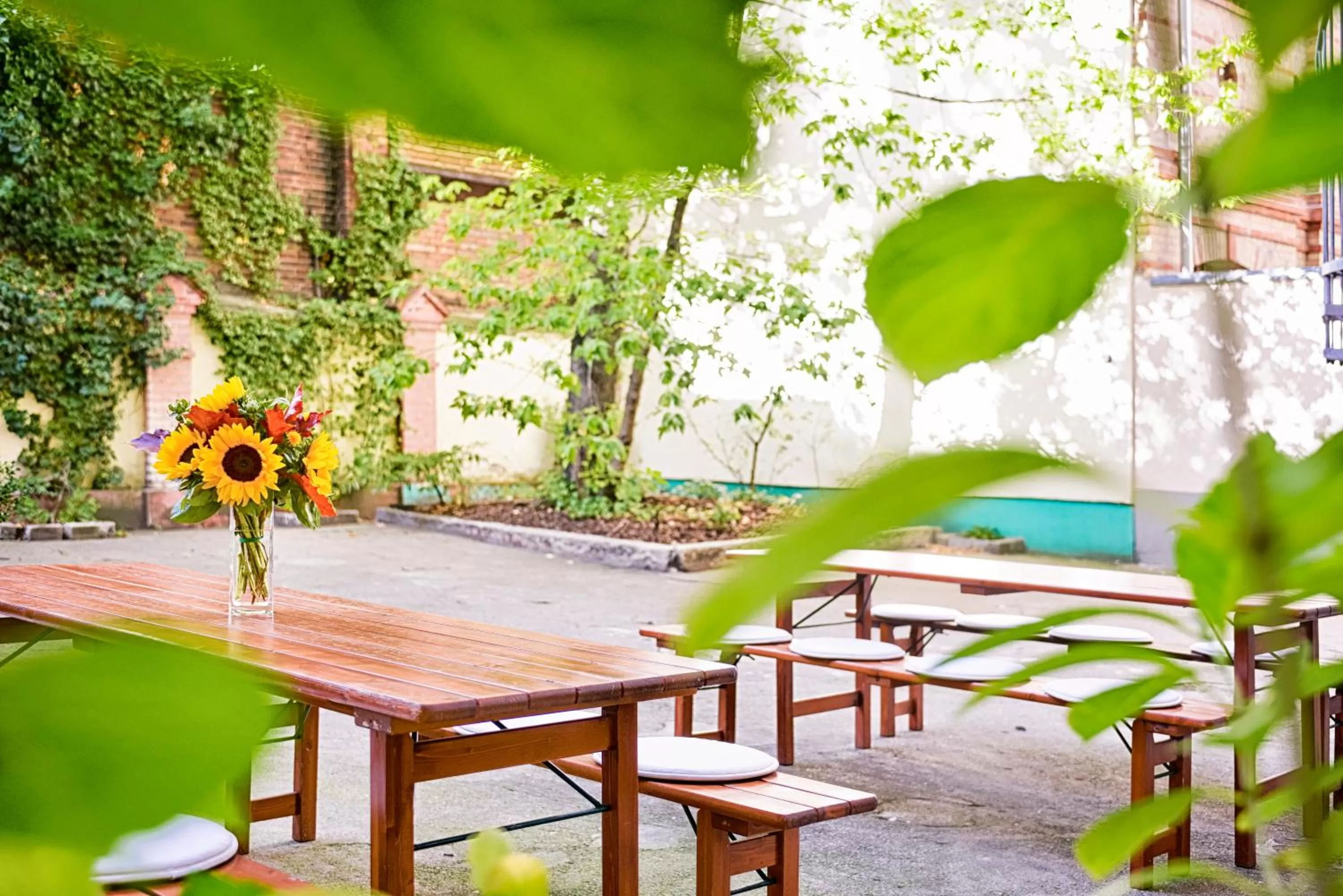 Patio in Old Town Hotel