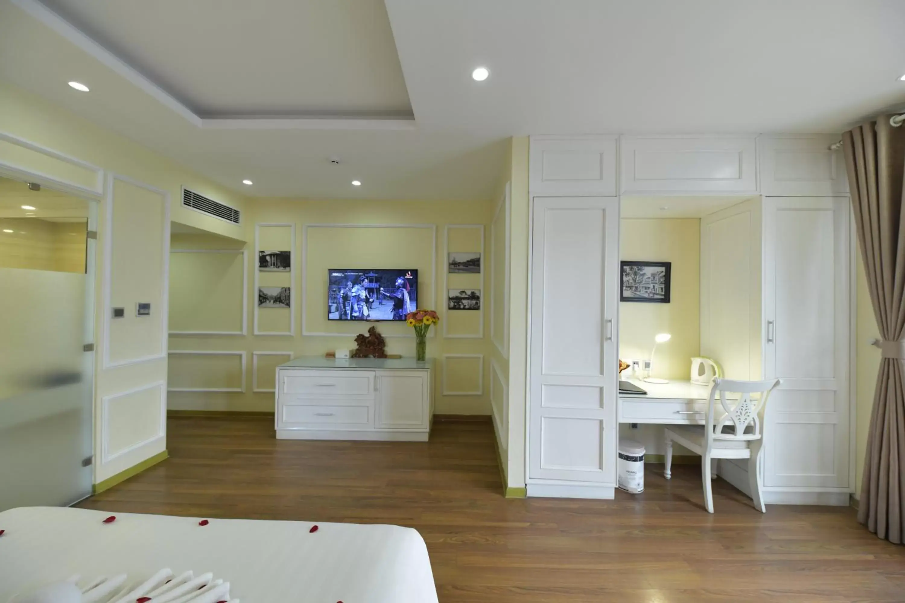 TV/Entertainment Center in Hanoi HM Boutique Hotel