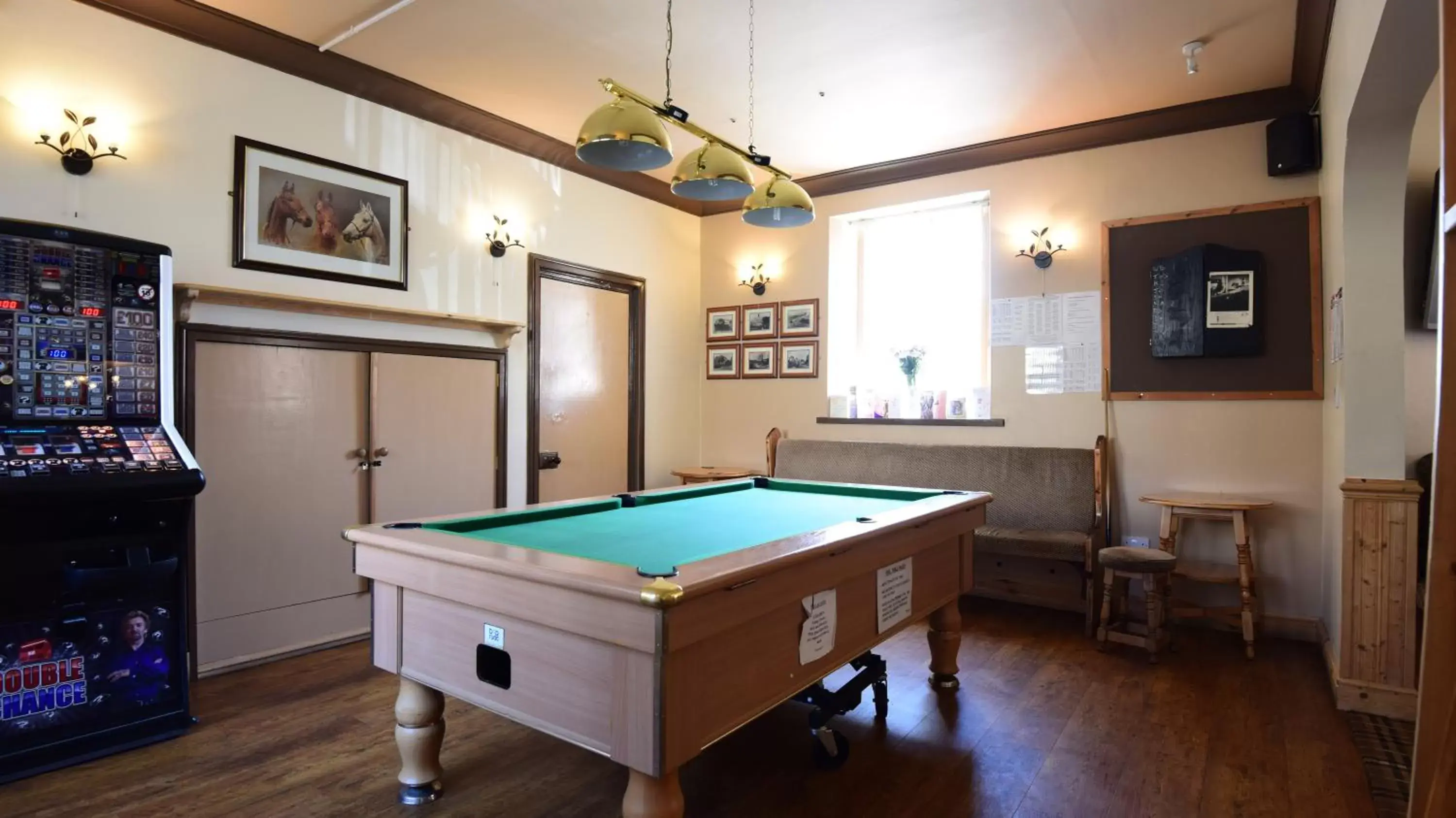 Game Room, Billiards in The Black Bull inn